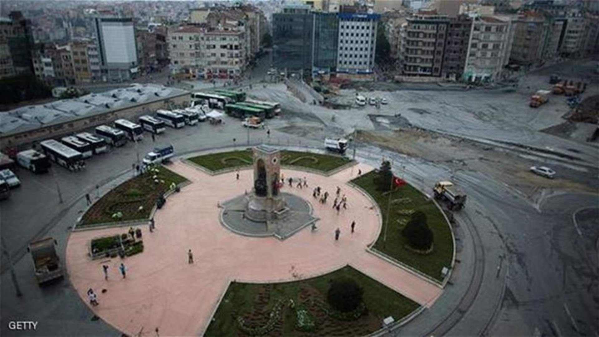 جرحى في انفجار قرب ساحة تقسيم في تركيا
