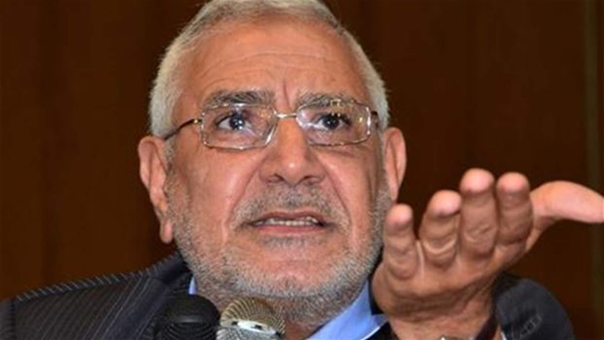 زعيم "حزب مصر القوية": إما تصحيح المسار أو انفجار شعبي