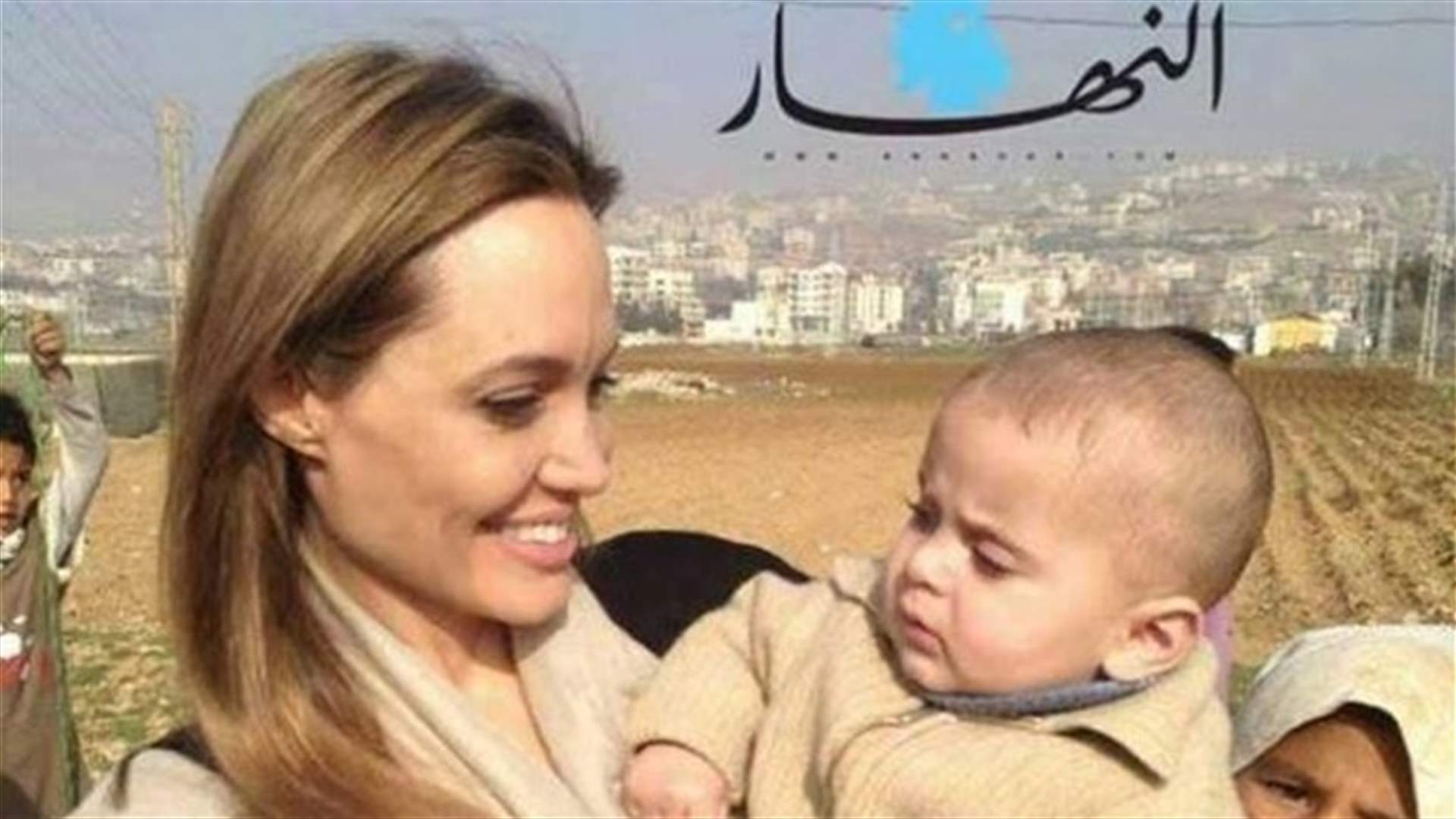 سفيرة النوايا الحسنة انجلينا جولي في لبنان...والتصوير ممنوع