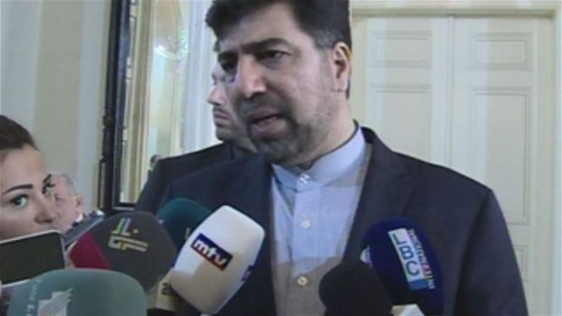 Rokenabadi after meeting with Bassil: Iran ready to offer all forms of assistance to Lebanon