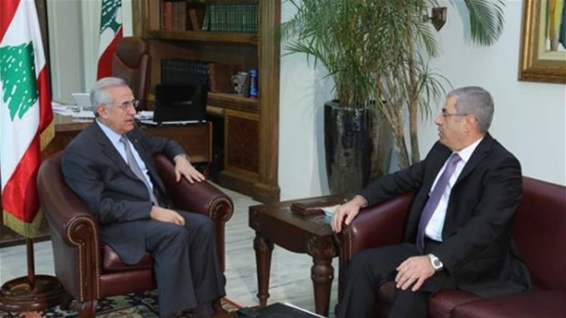 سليمان طلب من باسيل تقديم شكوى لمجلس الامن ضد الاعتداء الاسرائيلي الأخير