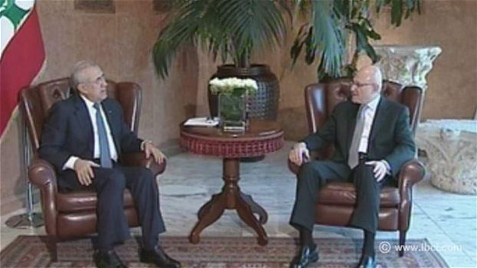 سليمان عرض مع سلام أجواء اجتماعات لجنة صوغ البيان الوزاري