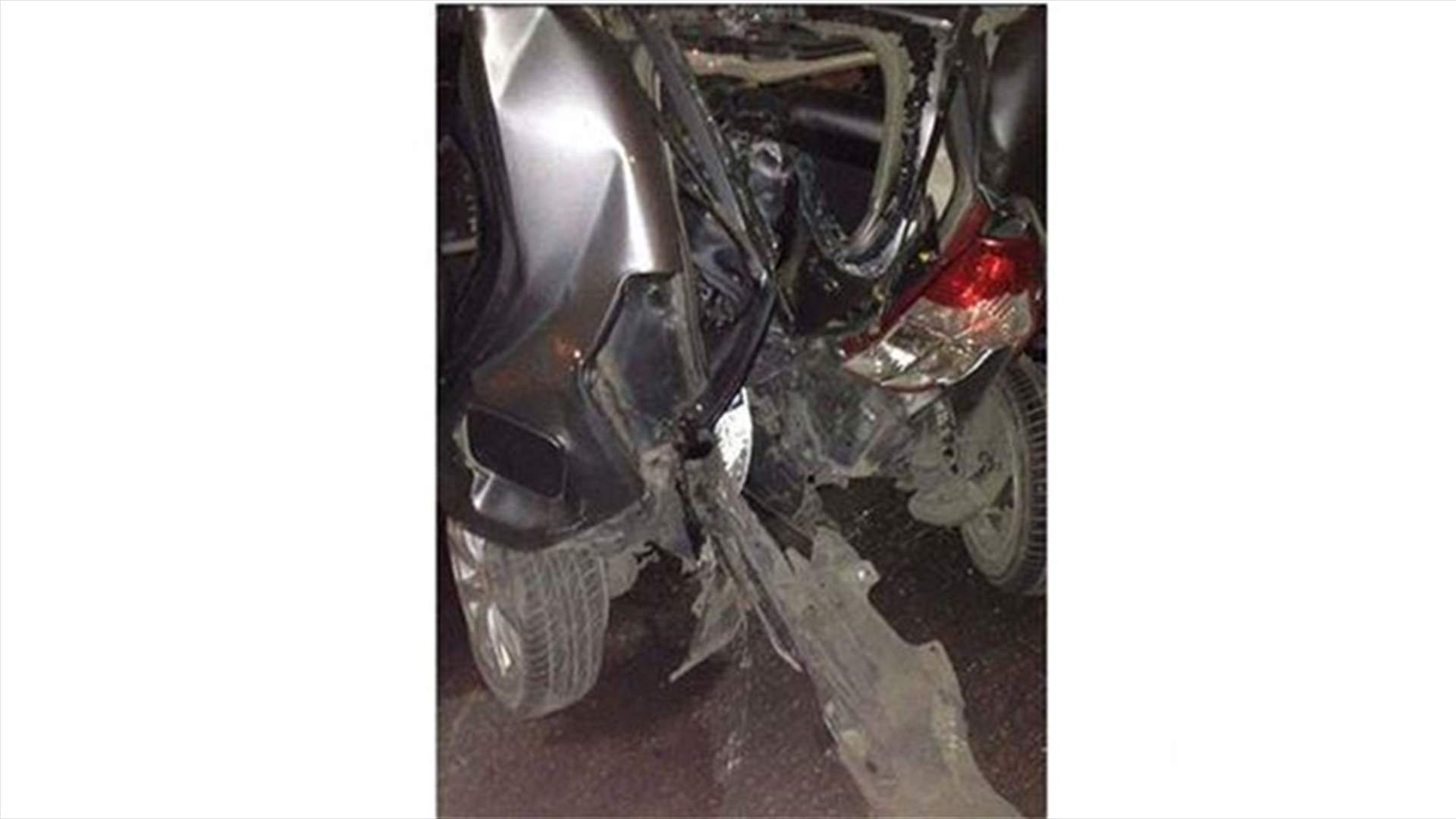 قتيل وجريح بحادث مروع على اوتوستراد القلمون ليلا