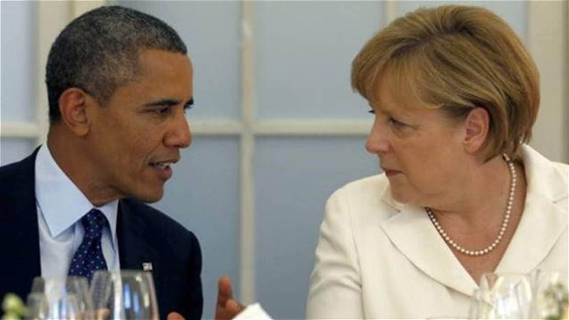 Obama, Germany's Merkel discuss Ukraine