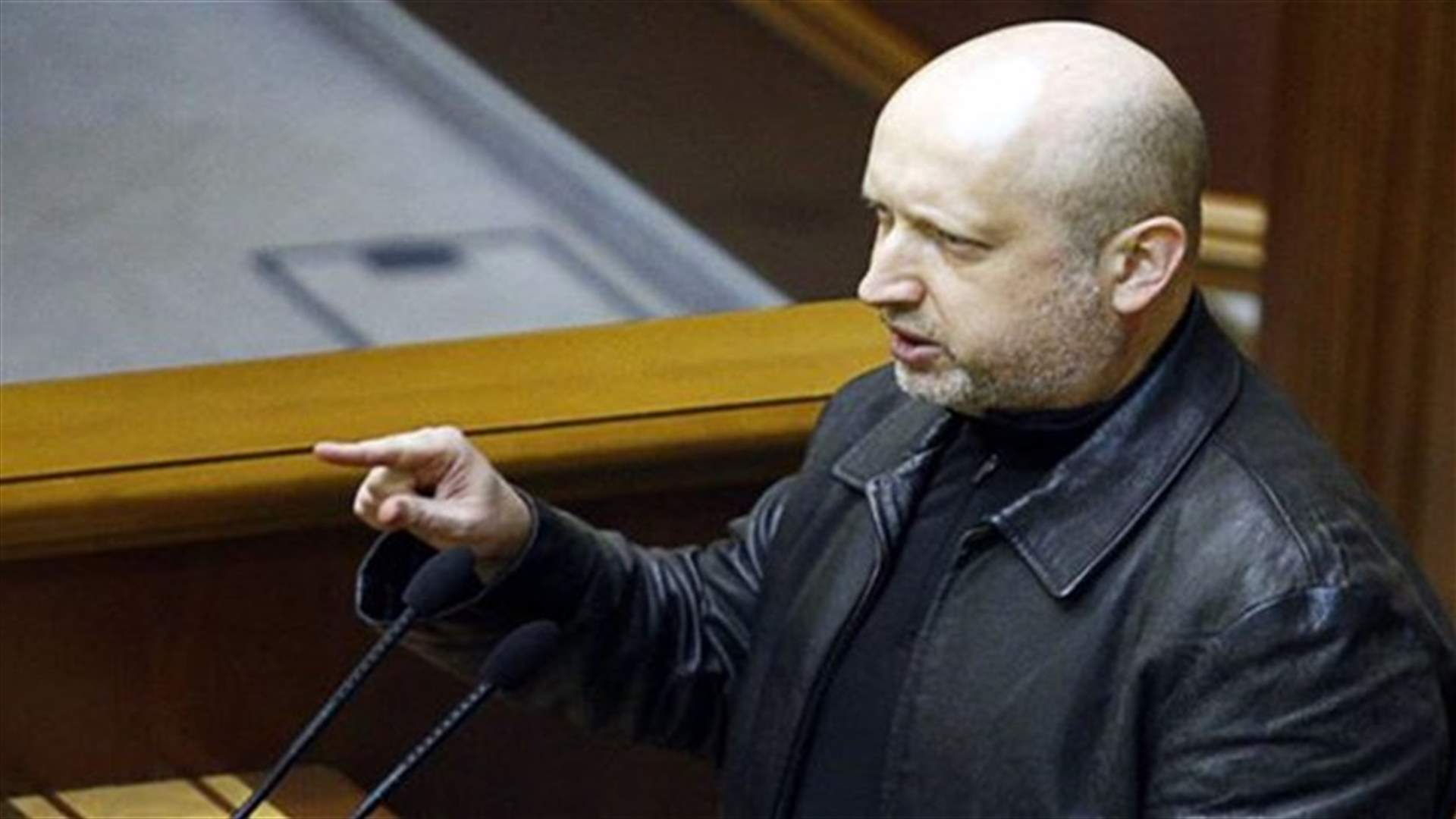 الرئيس الاوكراني الانتقالي : سنتجنب التدخل عسكريا في القرم 