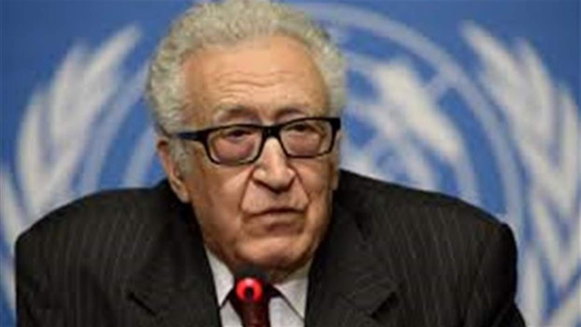 Mediator Brahimi says Syria election now won't aid peace talks