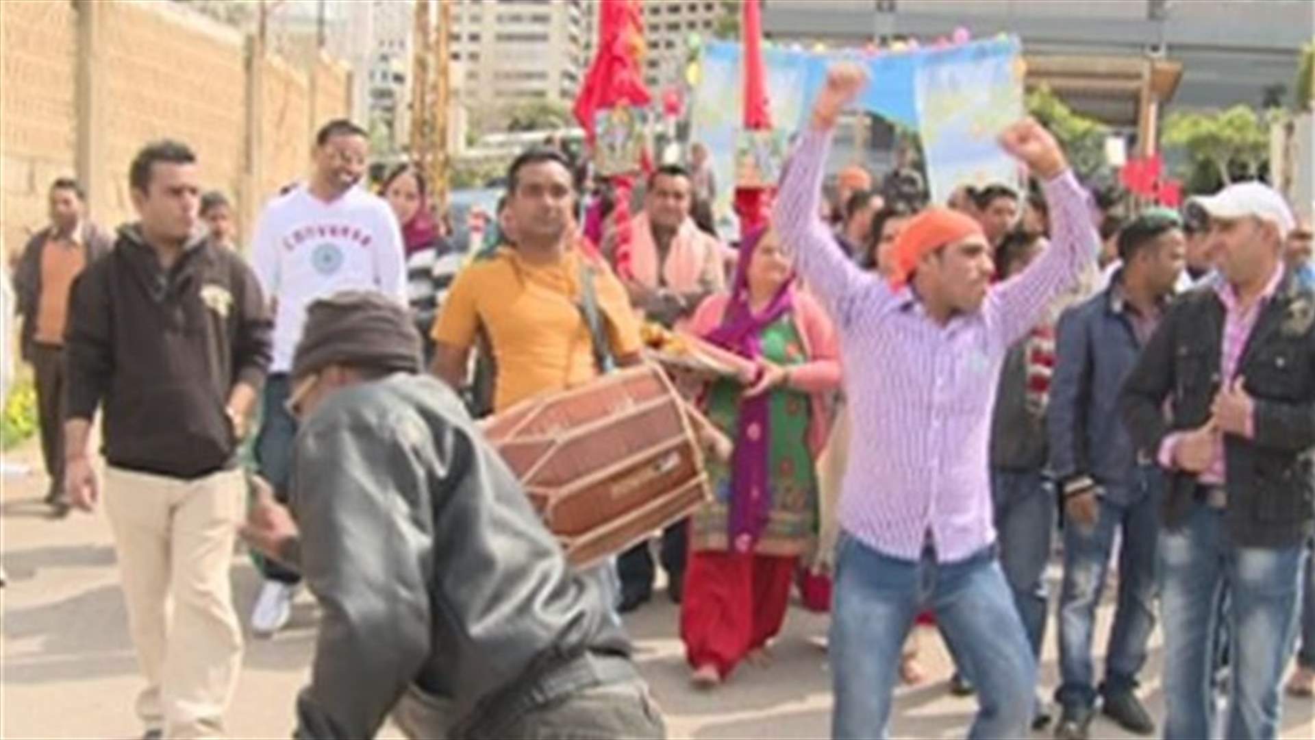 احتفال للجالية الهندية في الكسليك