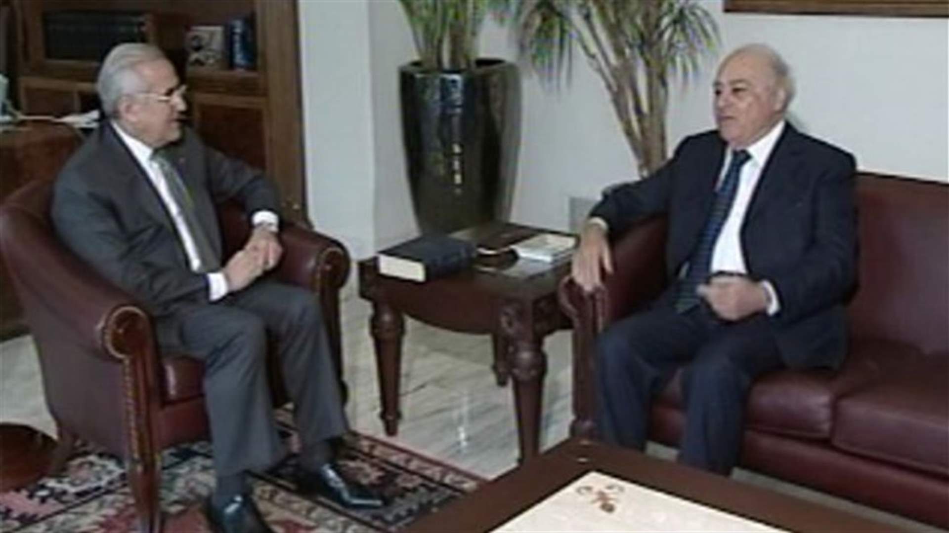 President Sleiman hails efforts of army, security apparatuses in addressing terrorism