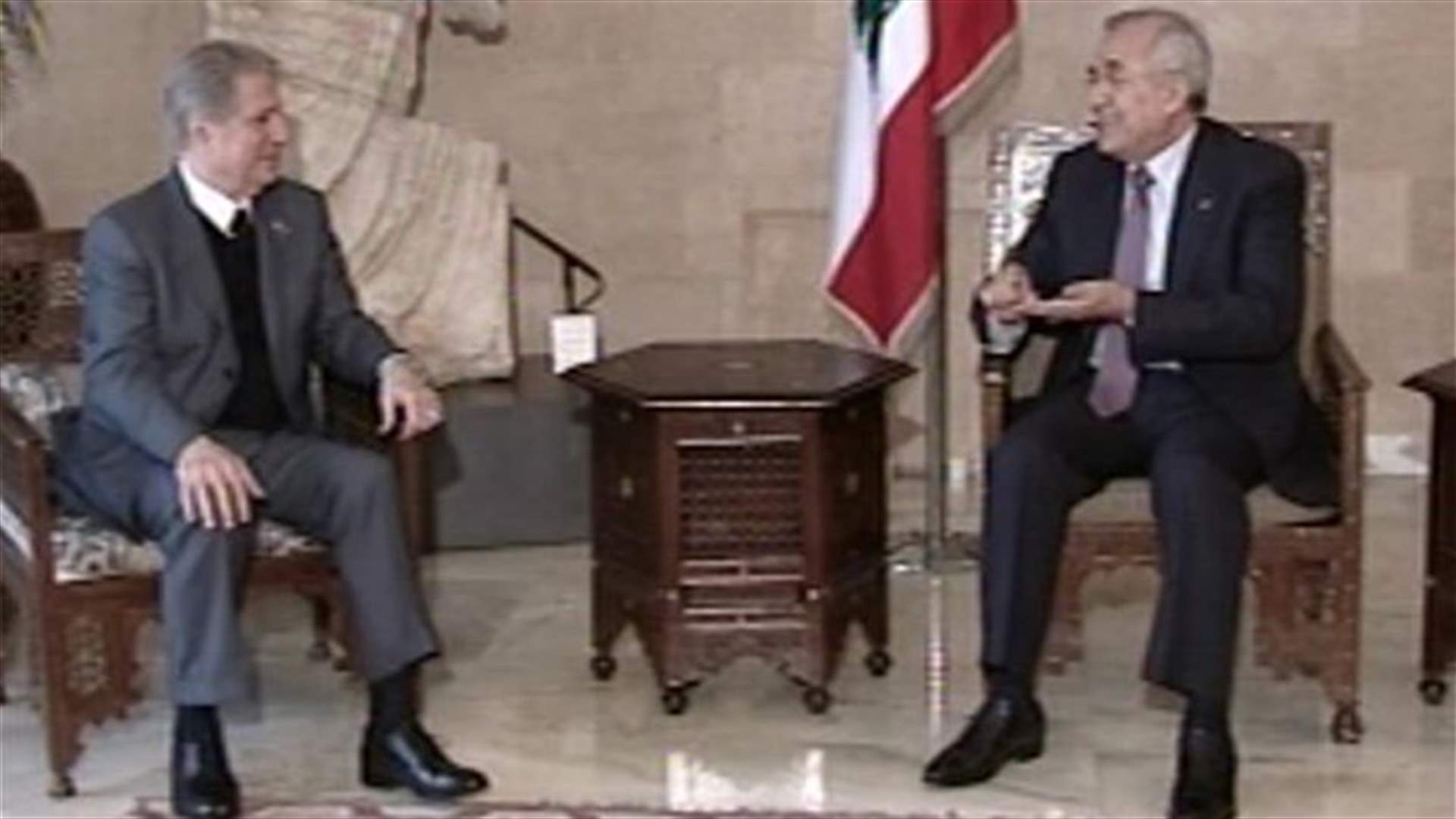 سليمان:البيان الوزاري يركز على مرجعية الدولة في الدفاع عن لبنان