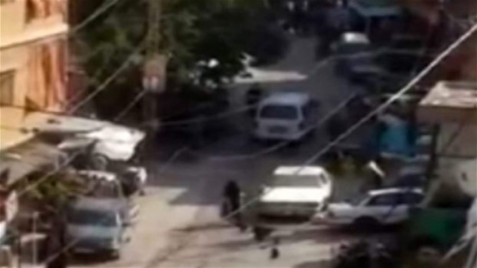 قطع الطريق في برج البراجنة احتجاجا على توقيف أحد الأشخاص 