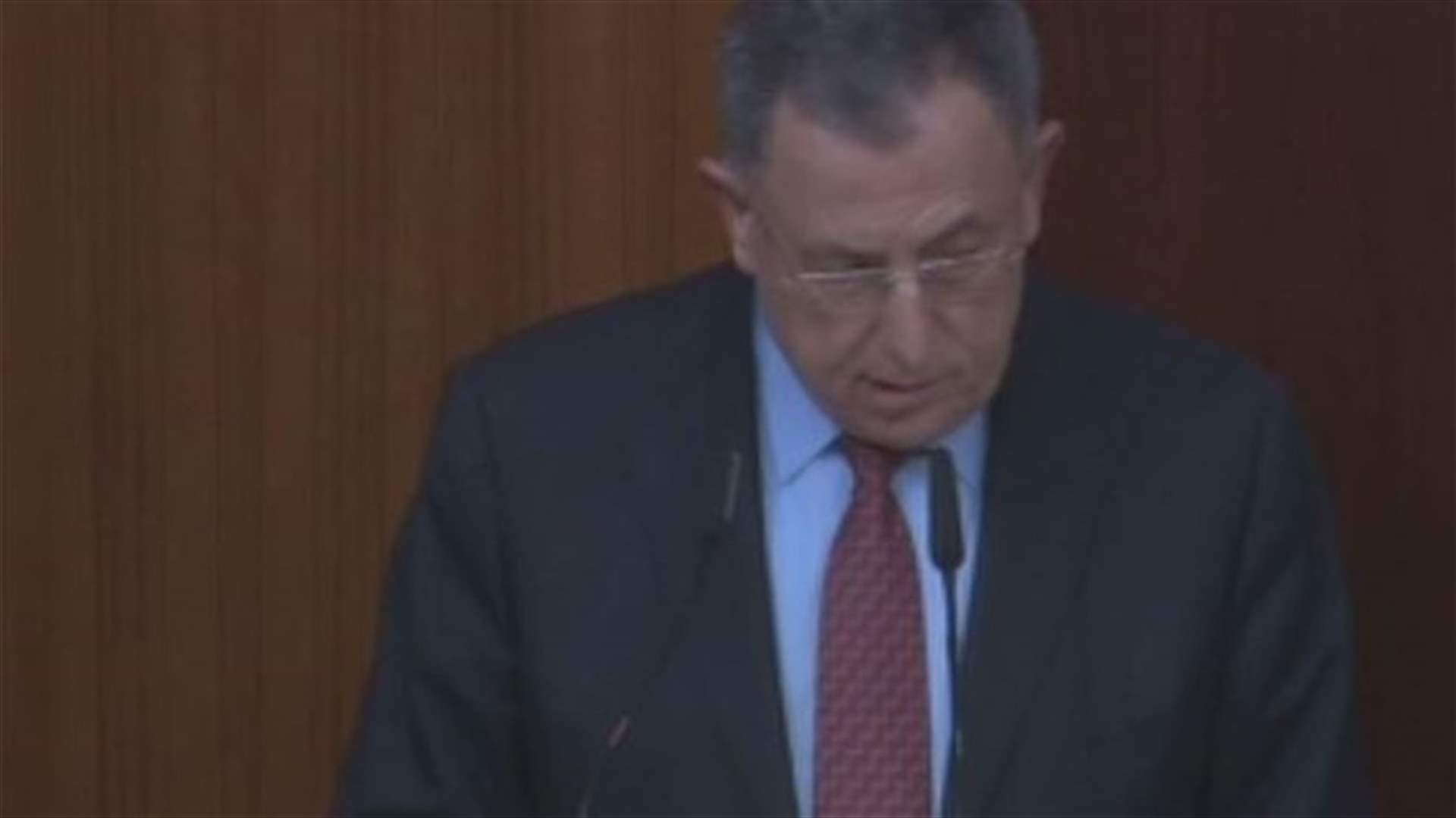 MP Siniora reiterates need of Hezbollah withdrawal from Syria