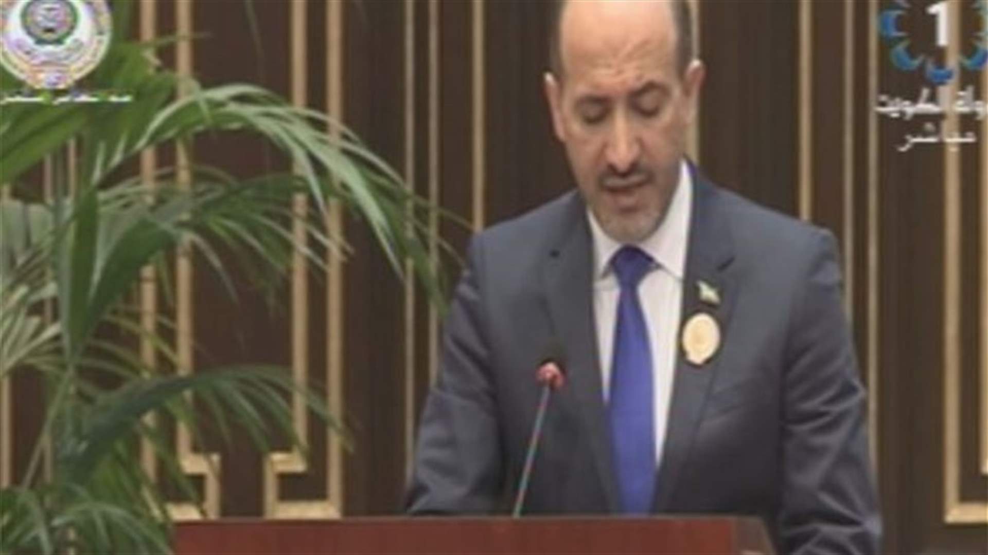 الجربا: ندعو الى تكثيف الدعم للسوريين في الداخل والشتات