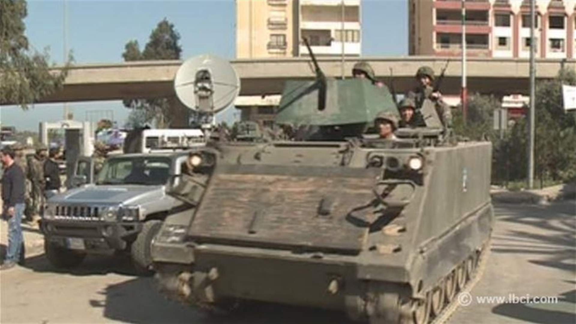 Security plan in Tripoli underway, army units deploy, set up checkpoints