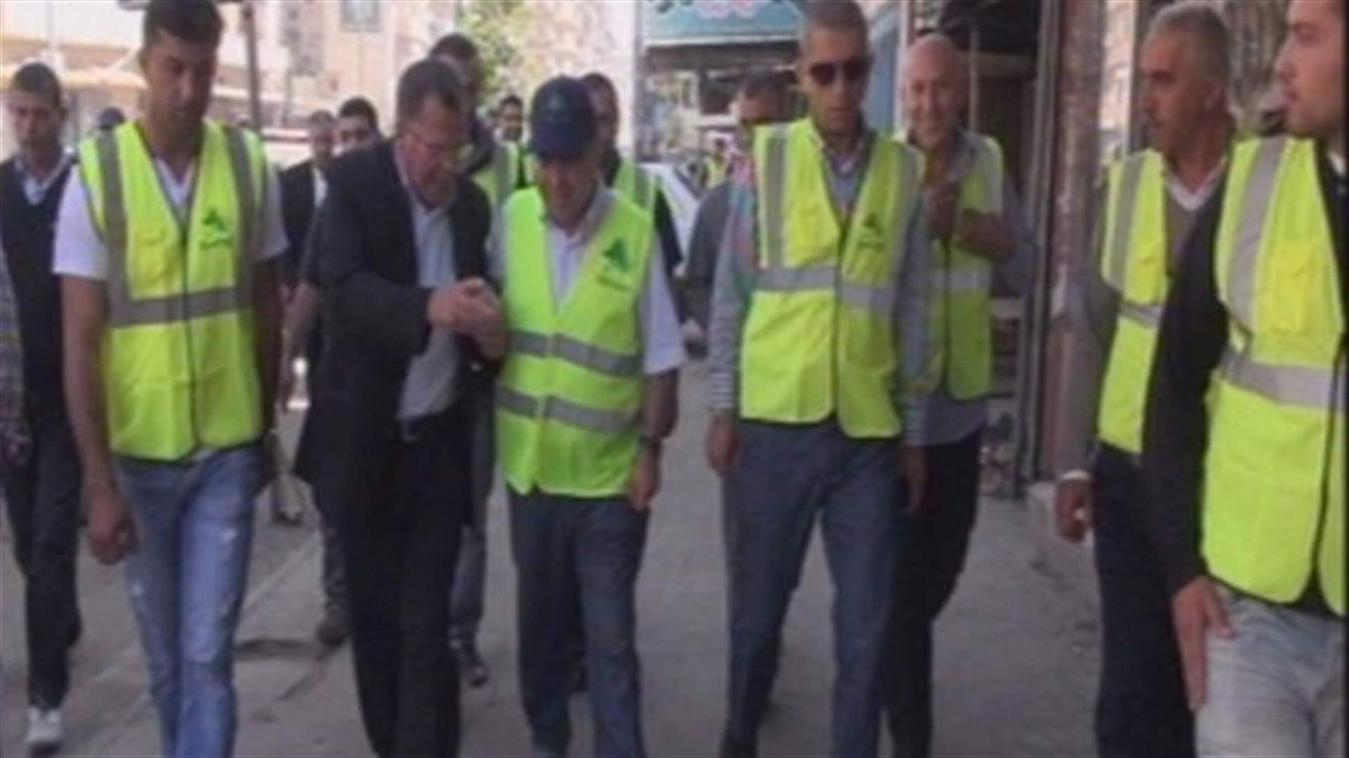 جولة في احياء منطقتي باب التبانة وجبل محسن  للكشف على الاضرار