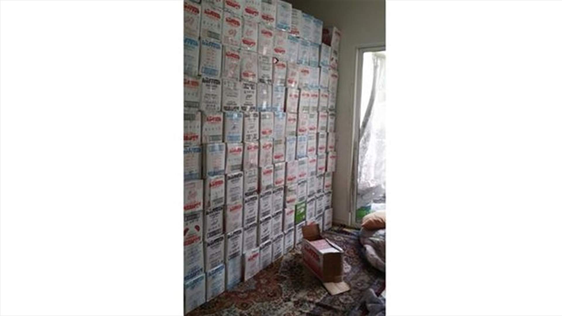 ضبط 5 أطنان من العلكة الفاسدة في القبّة - طرابلس 