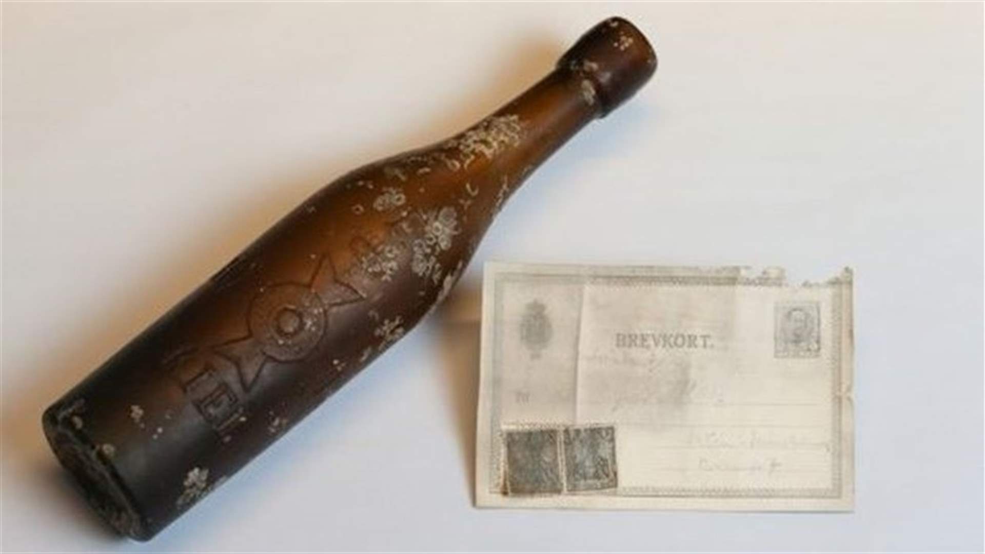 100-Year-Old message in a bottle pulled out of Baltic Sea
