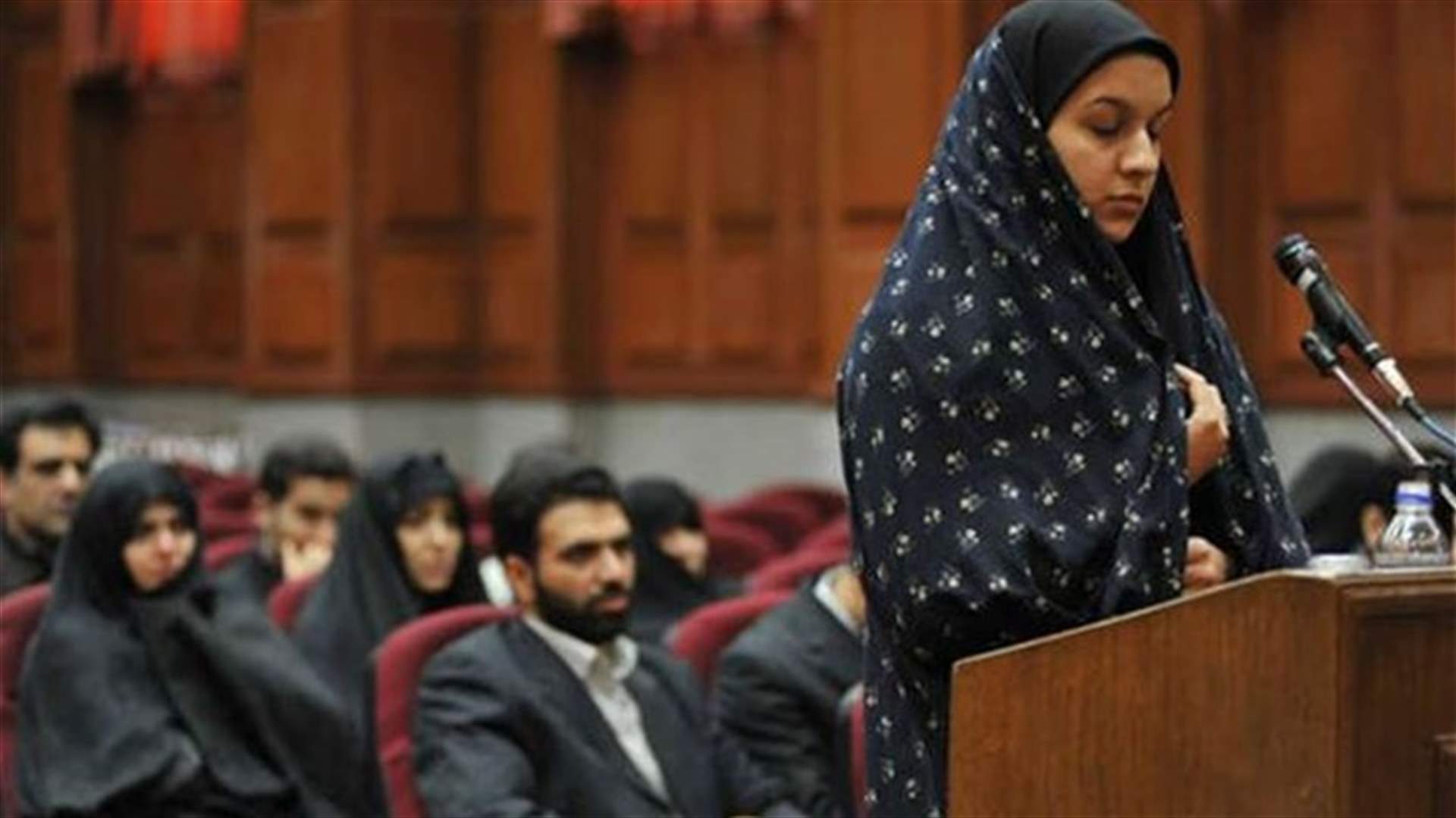 ايرانية محكومة بالاعدام قد يصفح عنها "اذا قالت الحقيقة" 