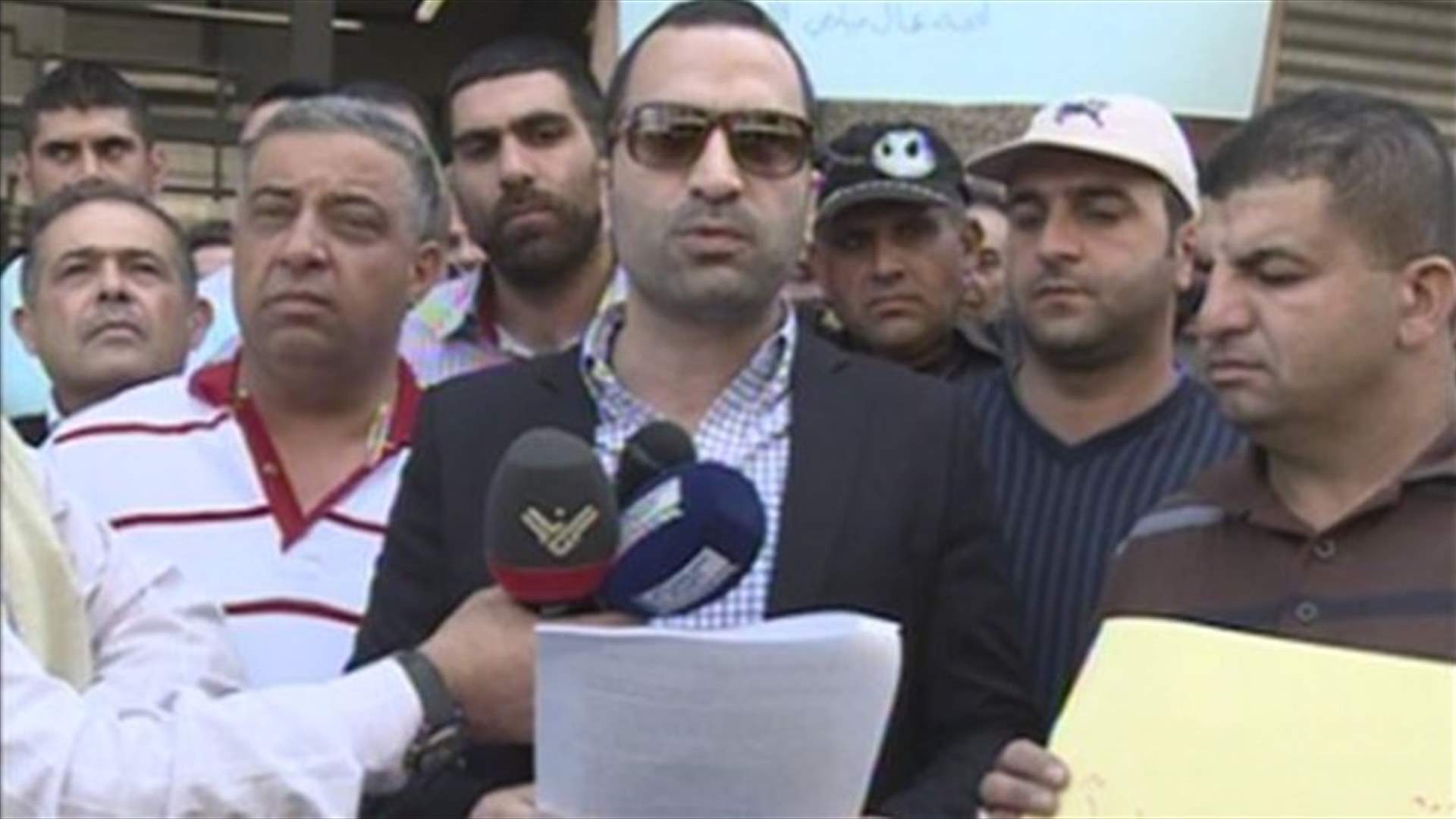 اعتصام للمياومين في المصلحة الوطنية لنهر الليطاني