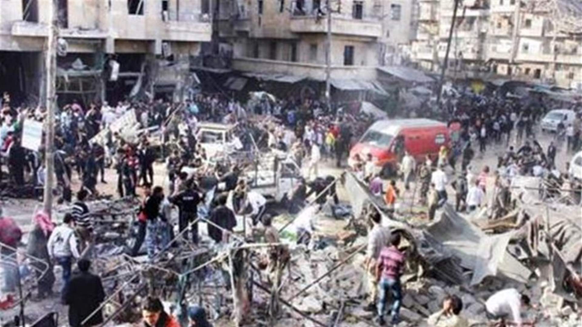 مقتل 27 شخصا في قصف جوي شمال سوريا 
