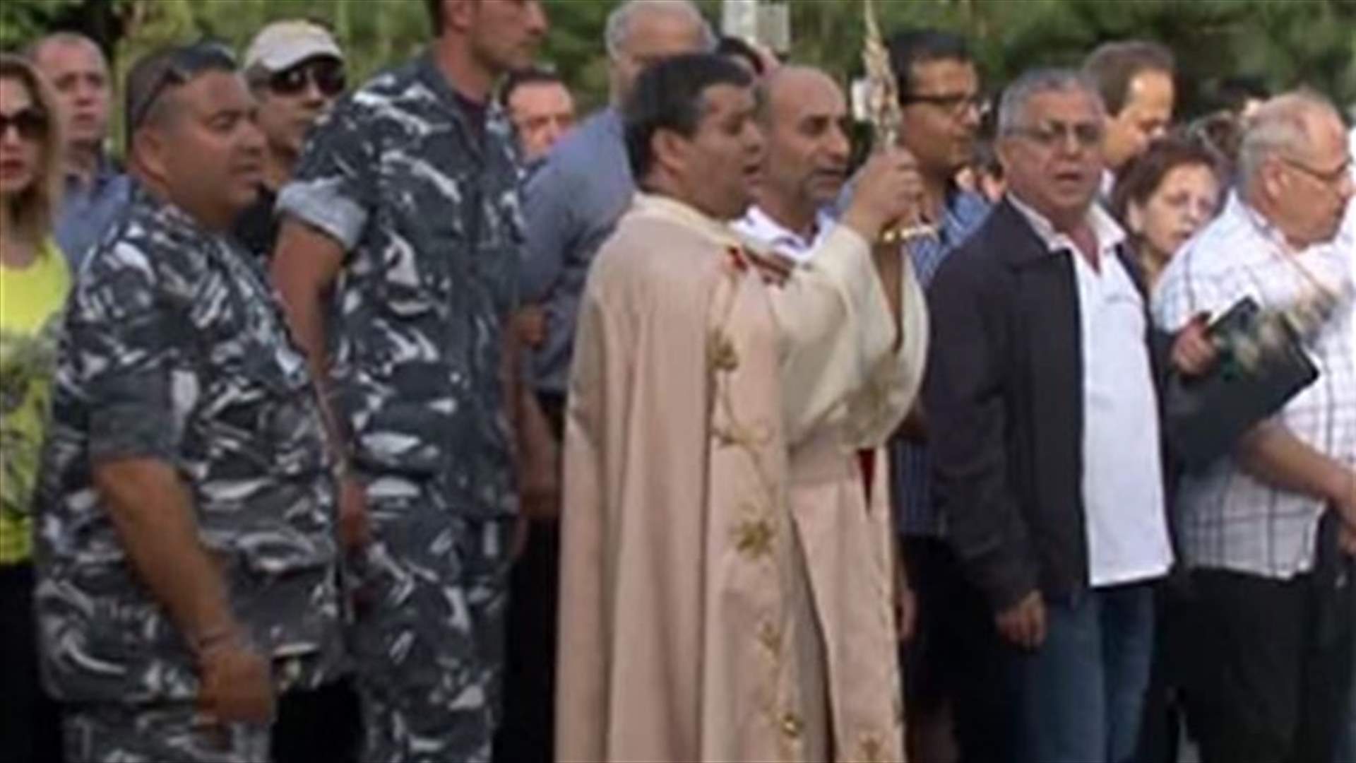 ذخائر البابا يوحنا بولس الثاني في دير سيدة اللويزة