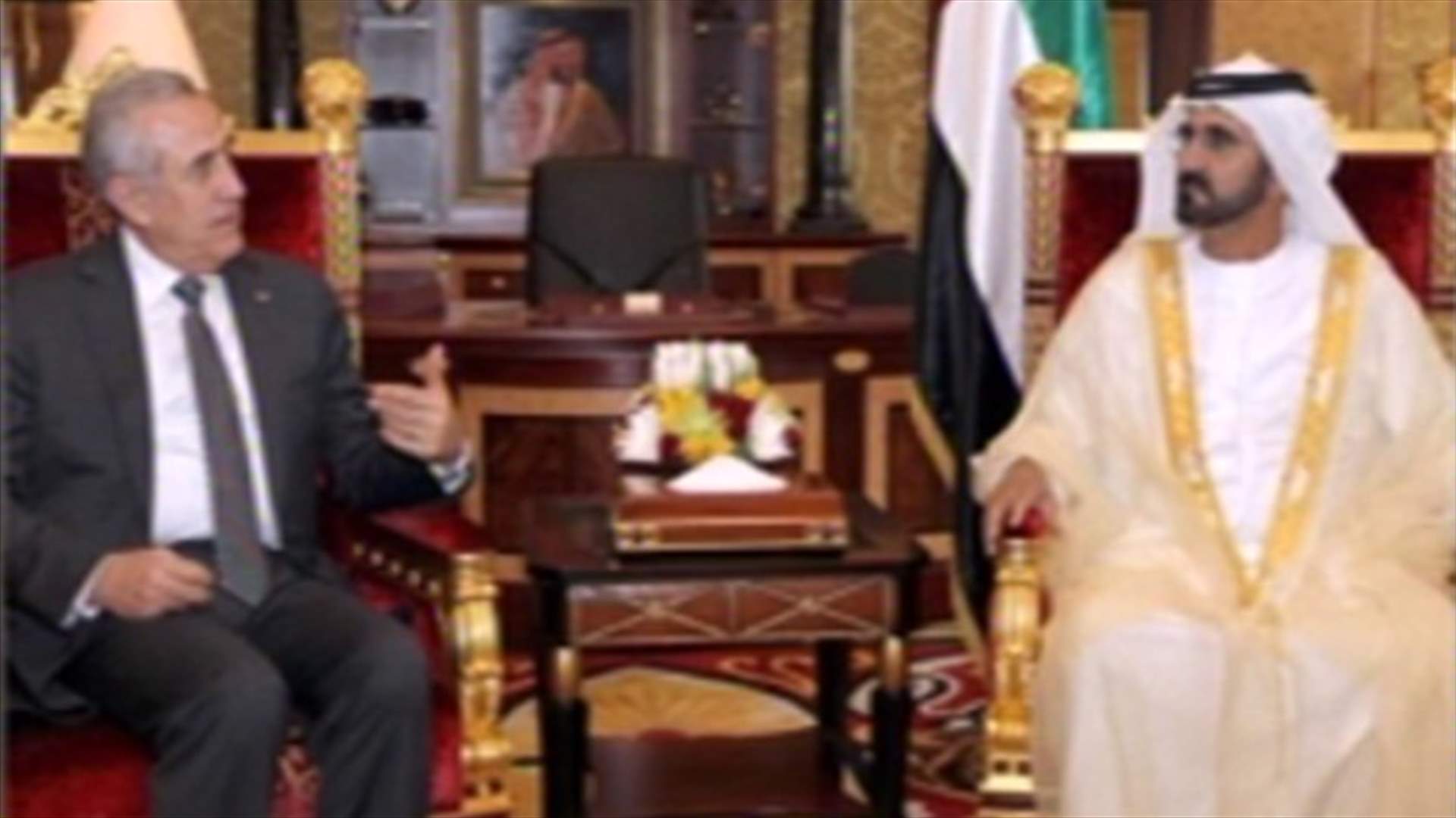 حاكم دبي التقى سليمان