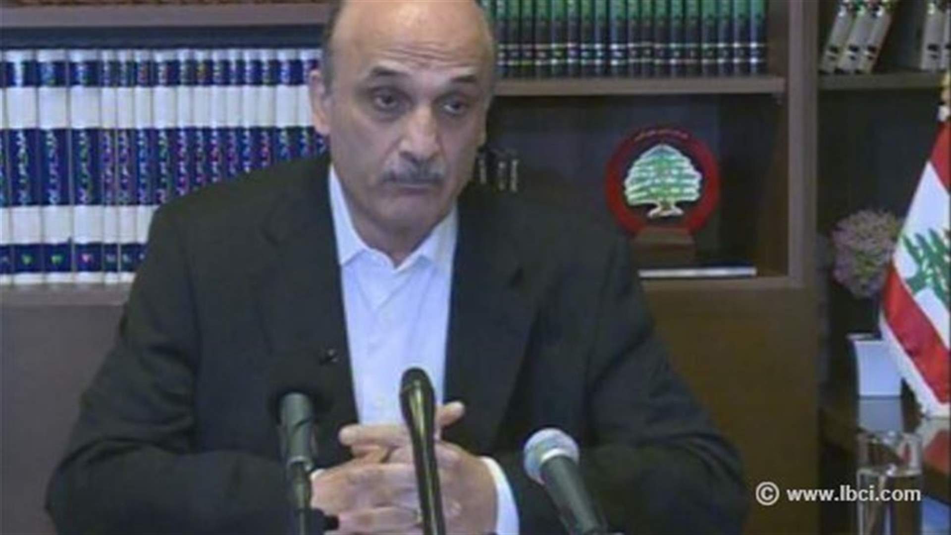 Geagea bemoans events at Parliament as unconstitutional