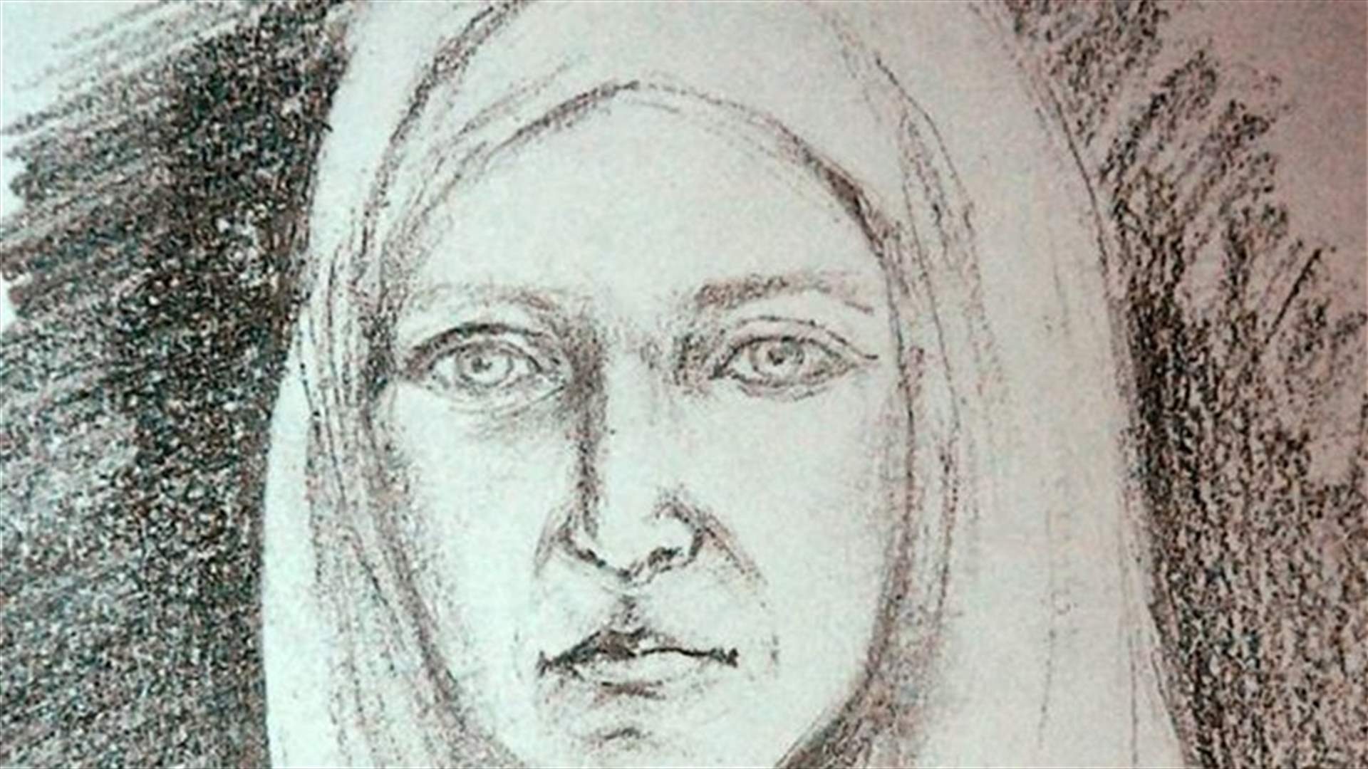رسم تشبيهي لمشتبه فيها بجرم خطف طفل حديث الولادة من والدته