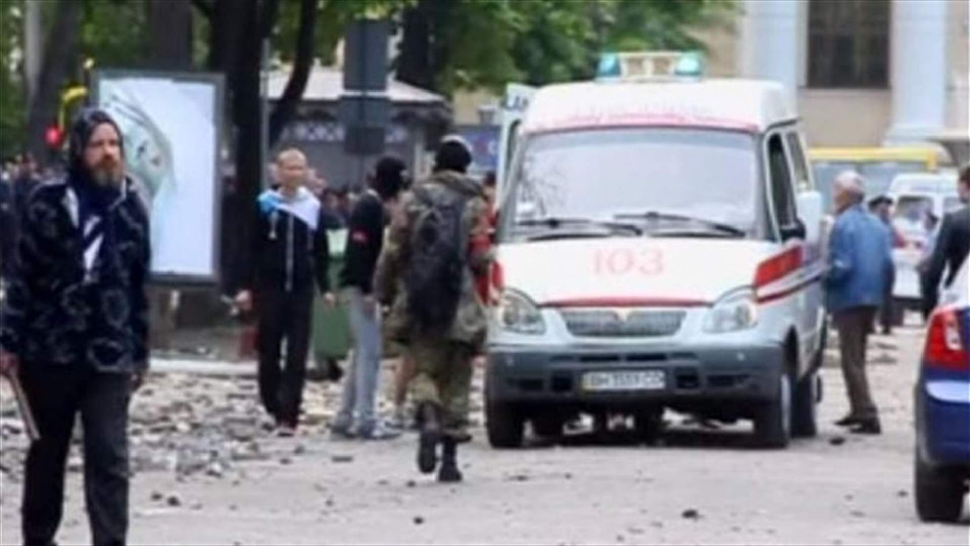 Ukraine retakes security service HQ in eastern town of Kramatorsk