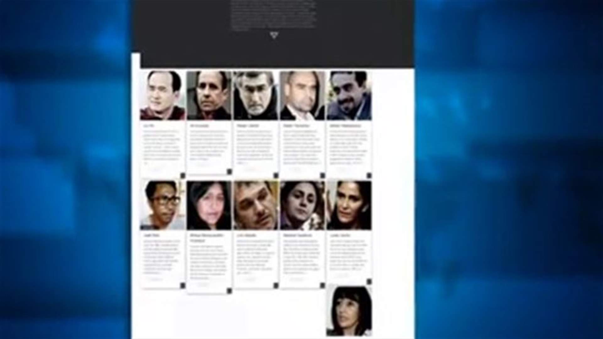 REPORT: Reporters Without Borders lists 100 "Information Heroes"