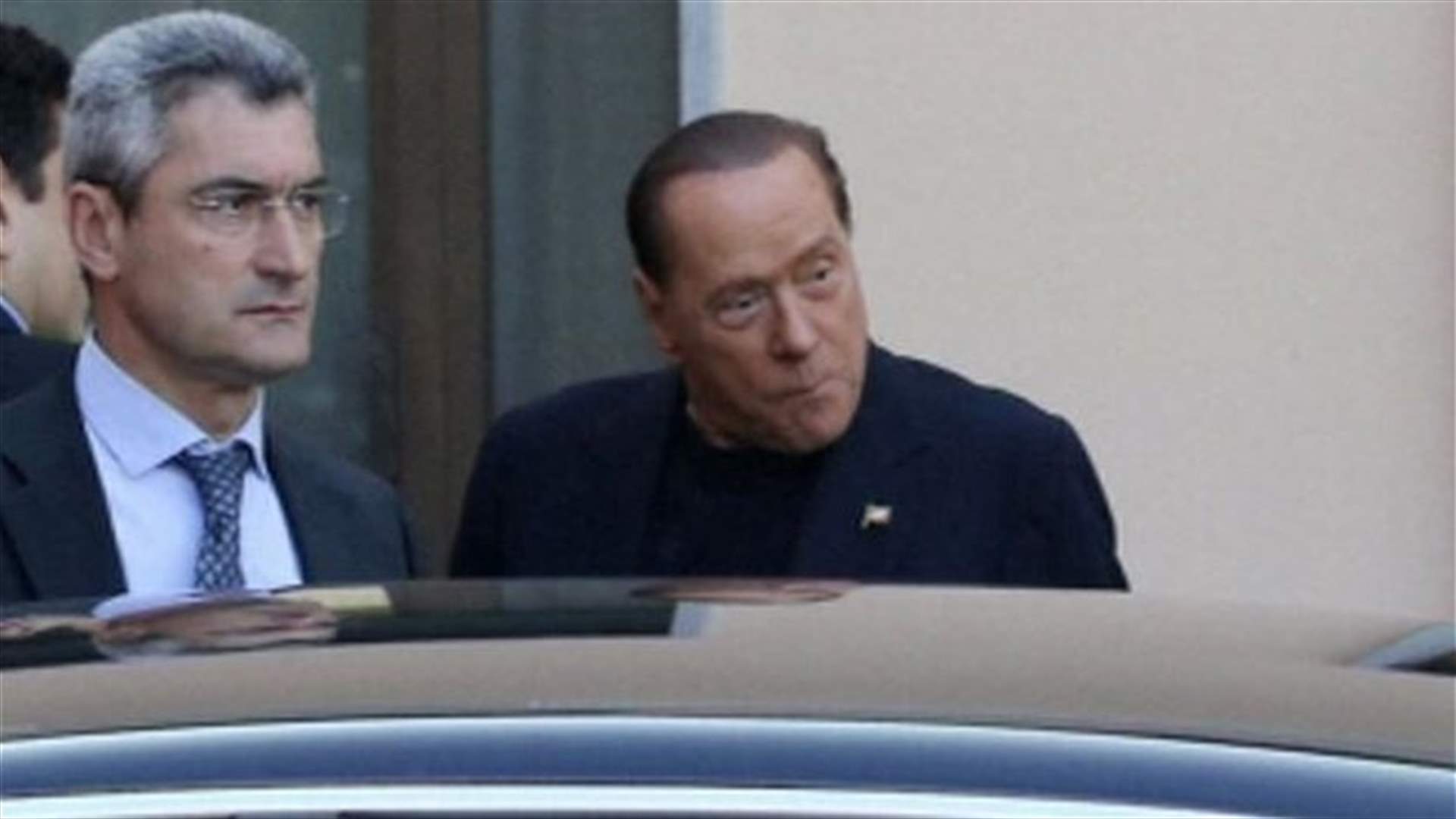 Italy's Berlusconi starts community service at old people's home 