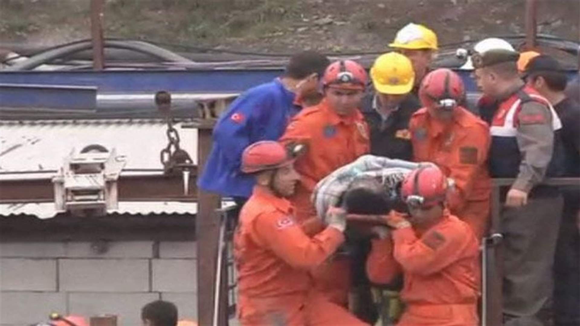 REPORT: Turkish mine operator says some 450 workers rescued after deadly fire