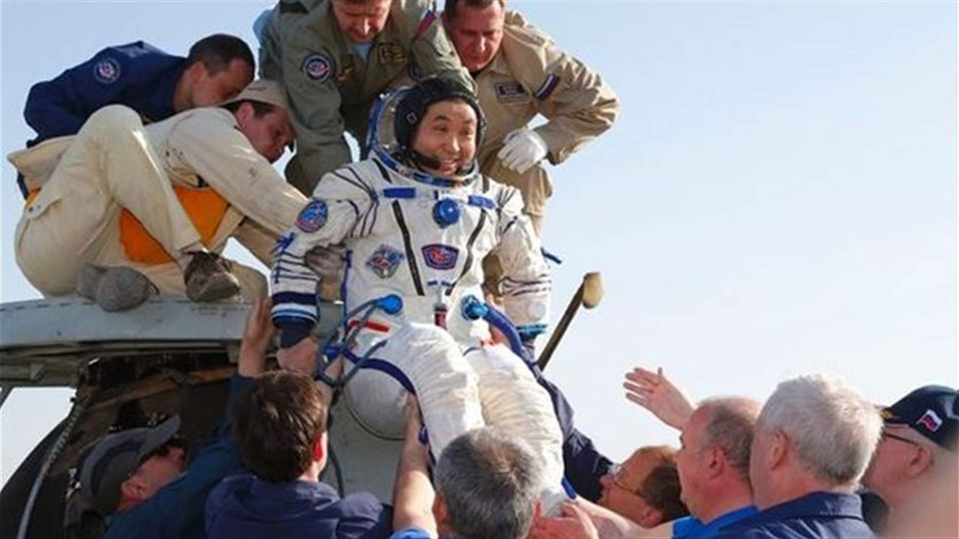 Japan's first space station commander and crewmates land safely 