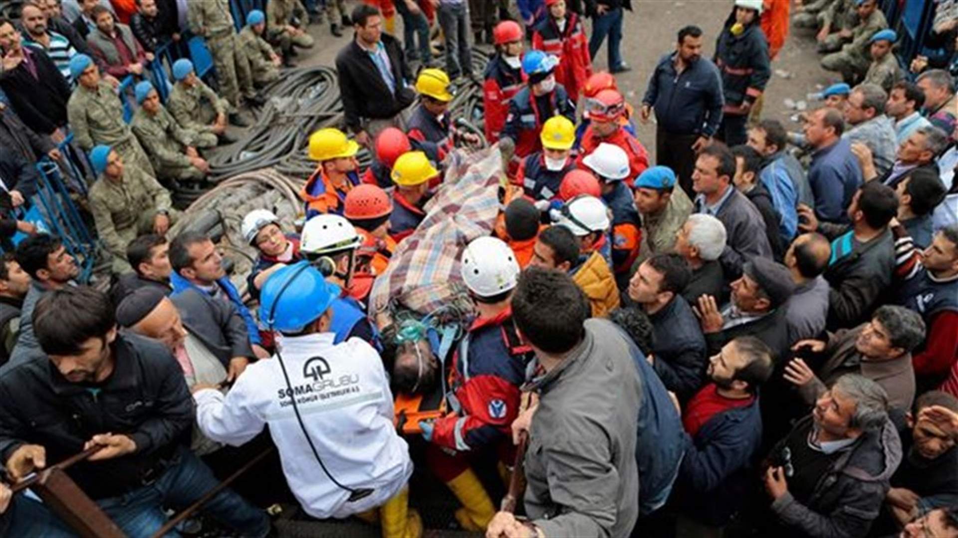 Turkish police clash with protesters in mine disaster town