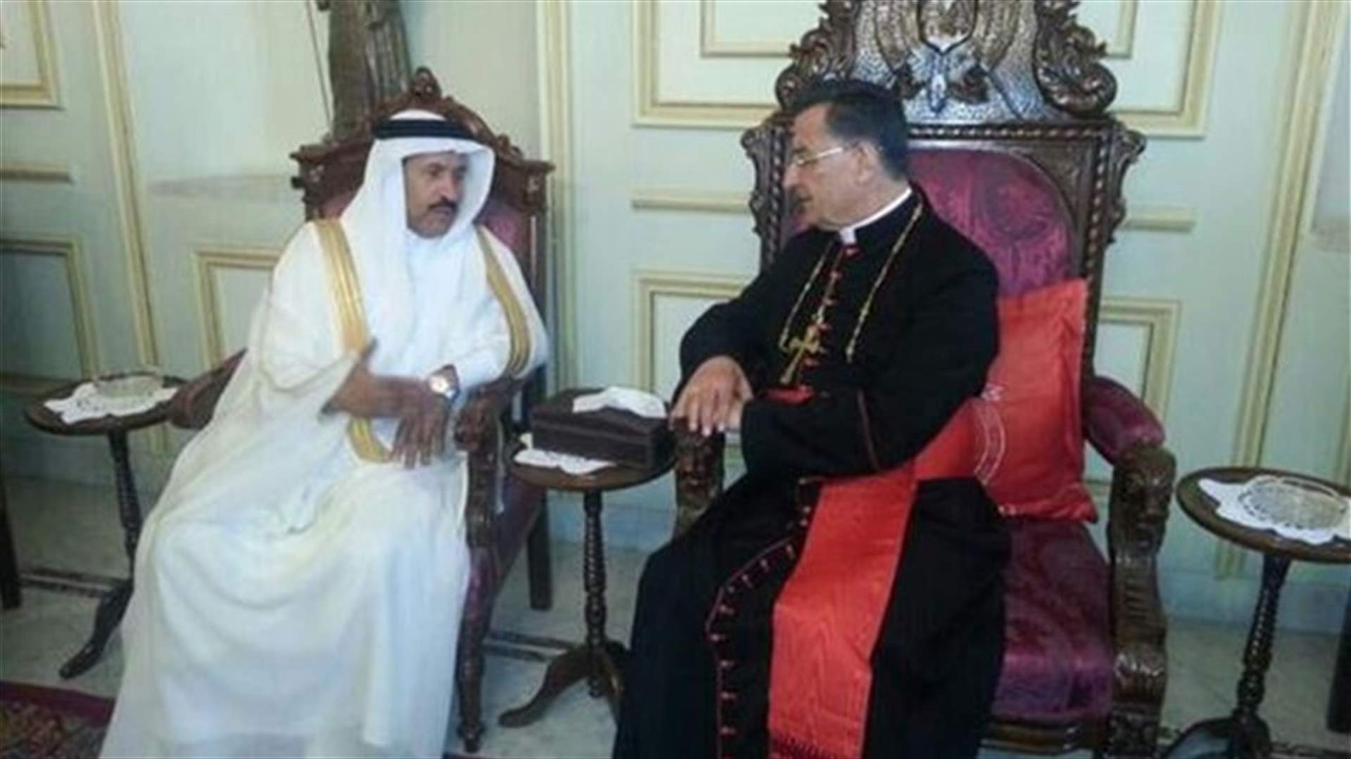 عسيري من بكركي : الإستحقاق الرئاسي يقع على عاتق المسيحيين بالدرجة الاولى