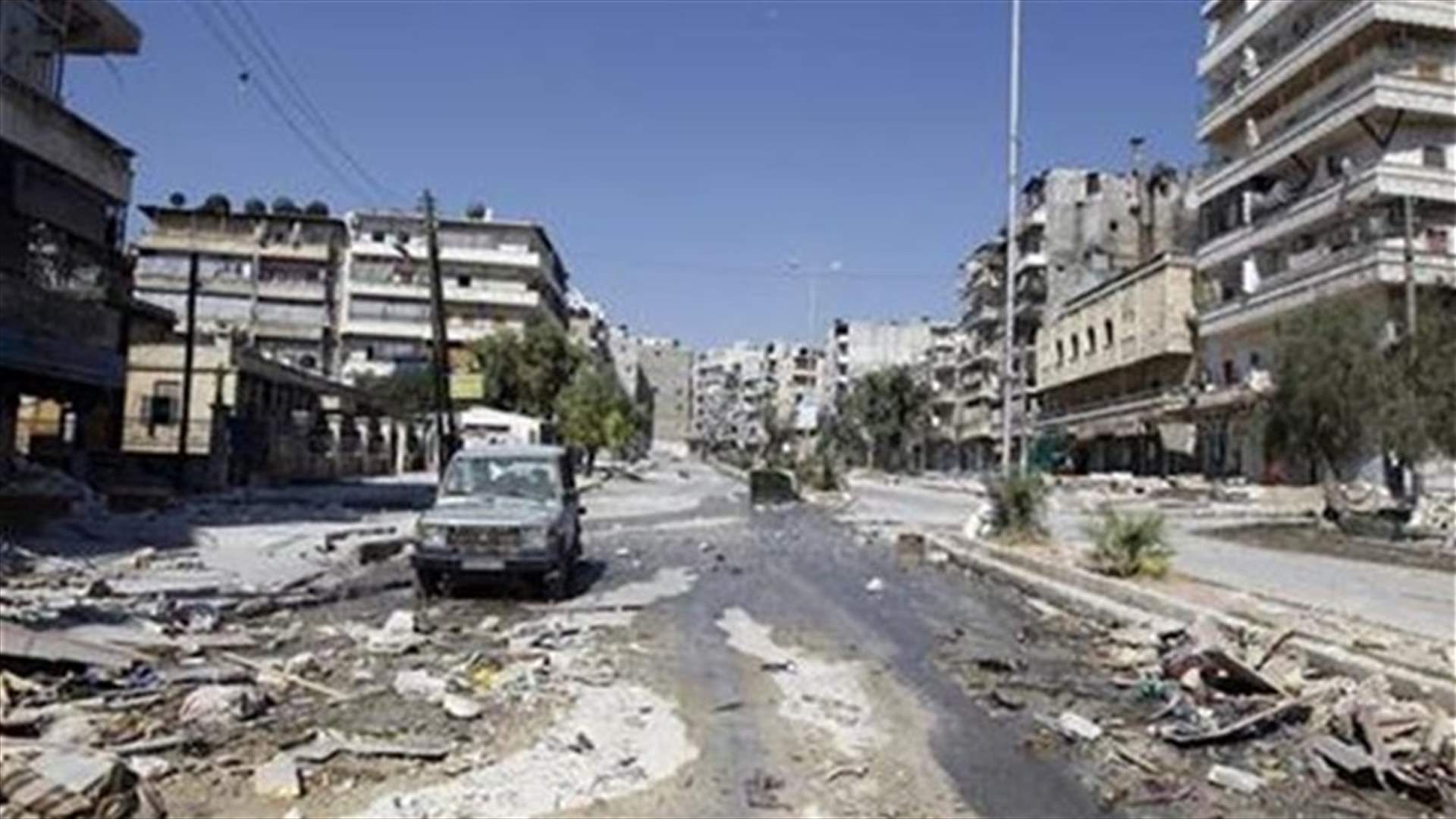 Mortar shells kill 13 civilians in Aleppo