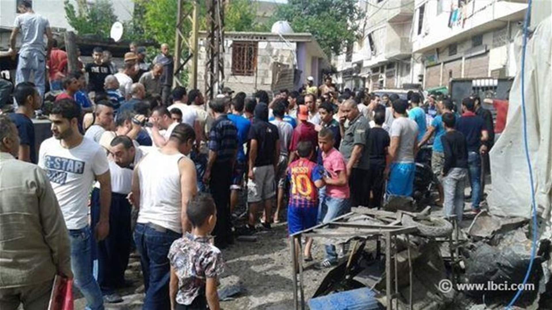 نجاة العقيد طلال الأردني من حركة فتح  من عبوة ناسفة استهدفته في عين الحلوة 