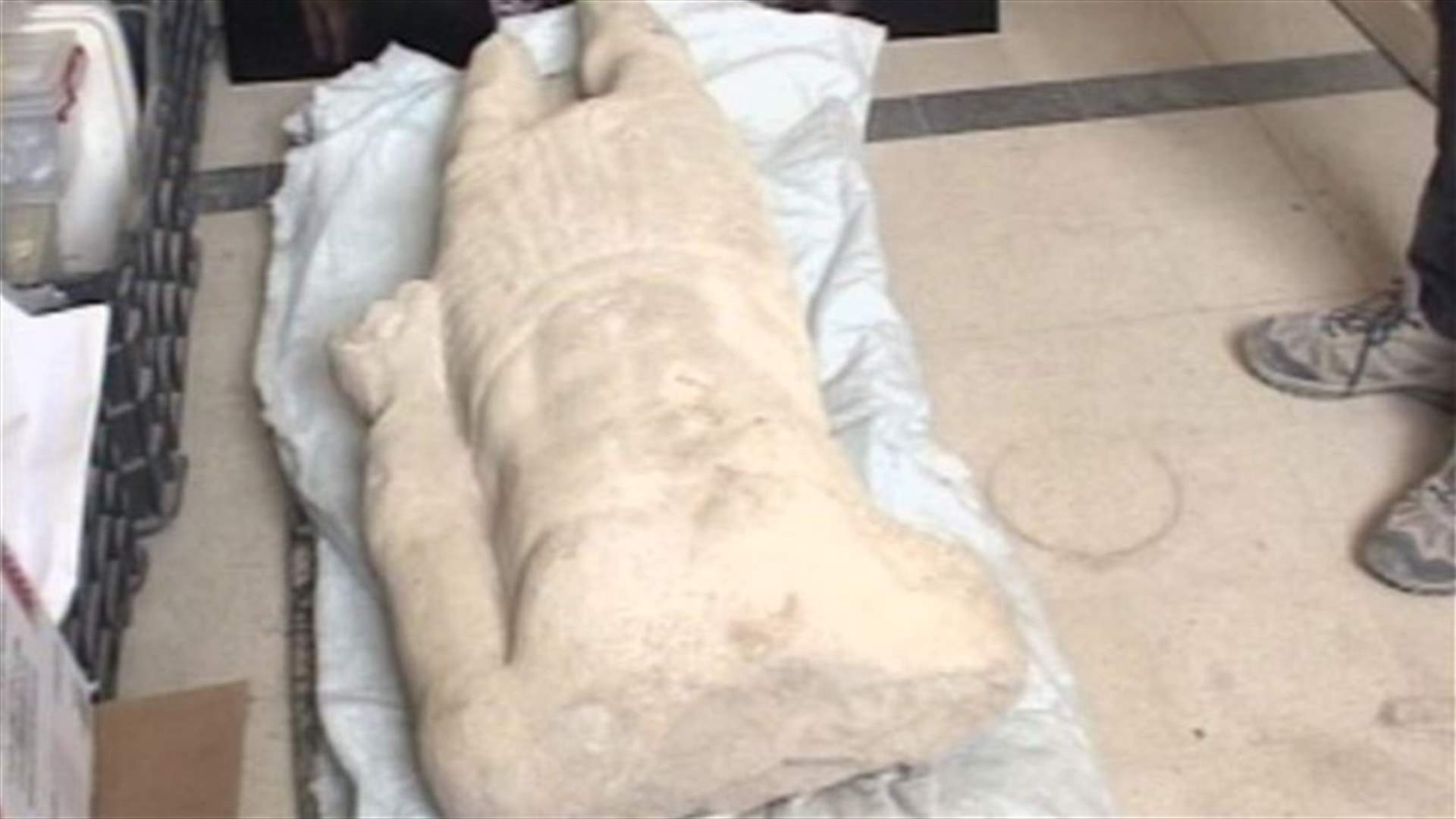 العثور على قطعة فريدة من نوعها في صيدا