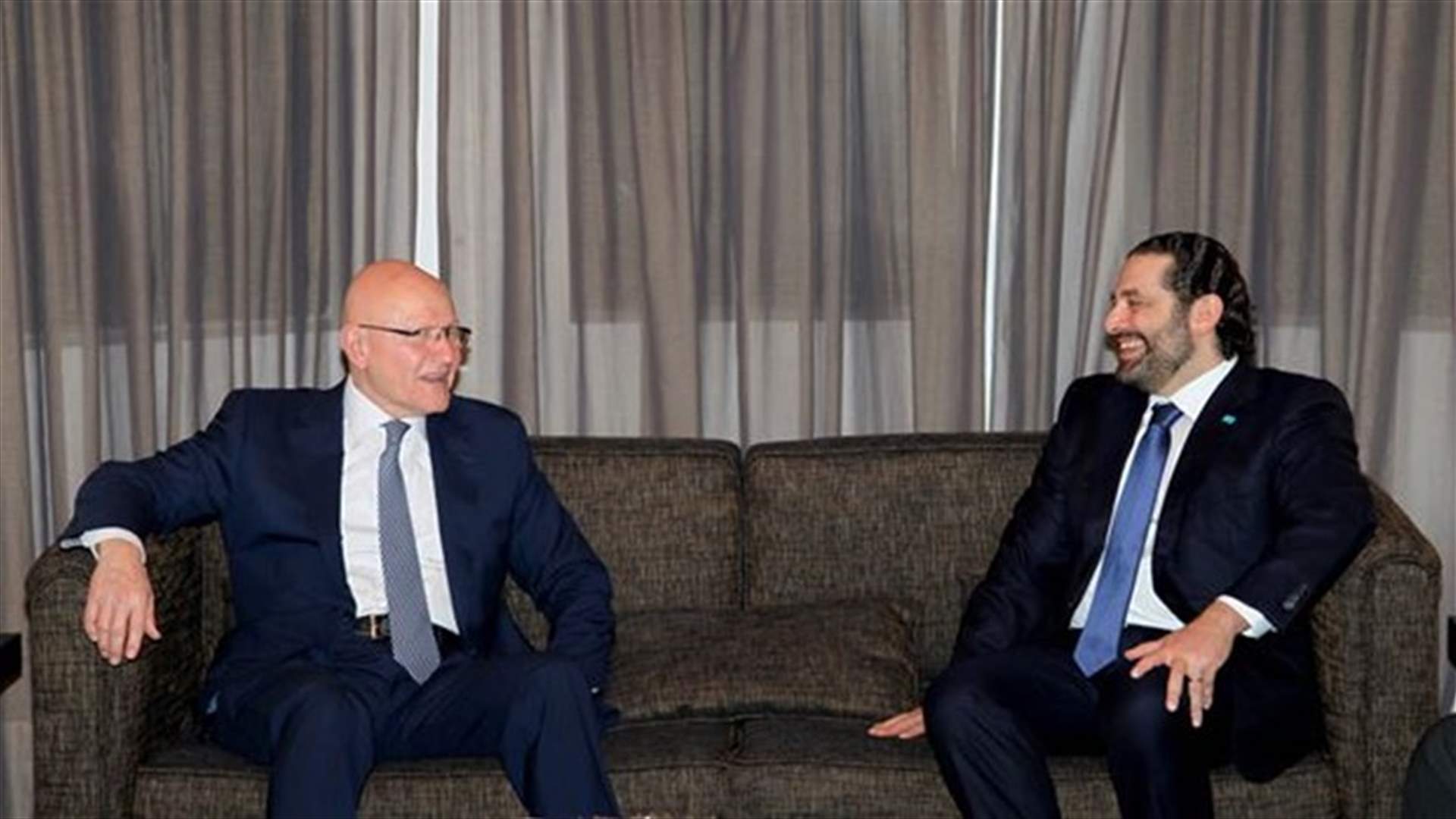 خلوة بين سلام والحريري