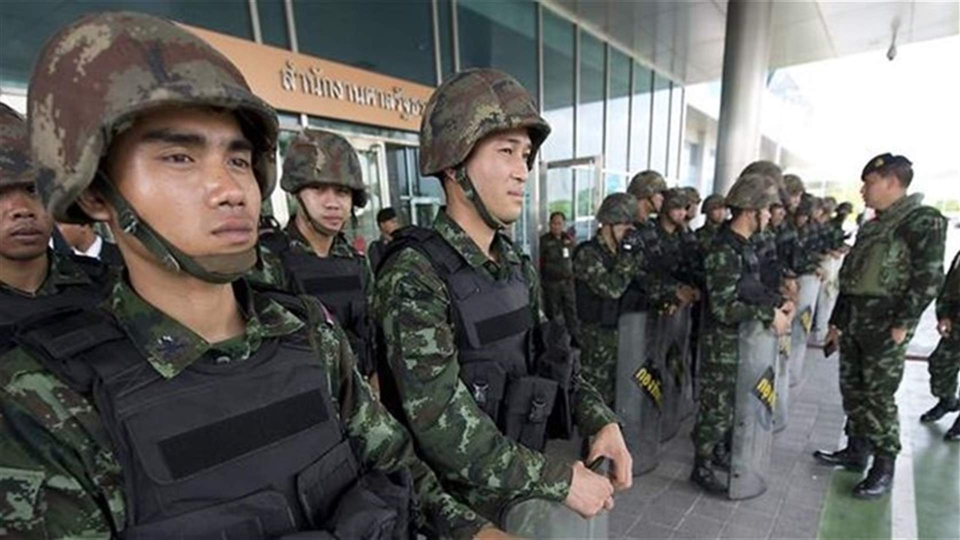 Thai anti-govt protest leader fight goes on despite martial law 