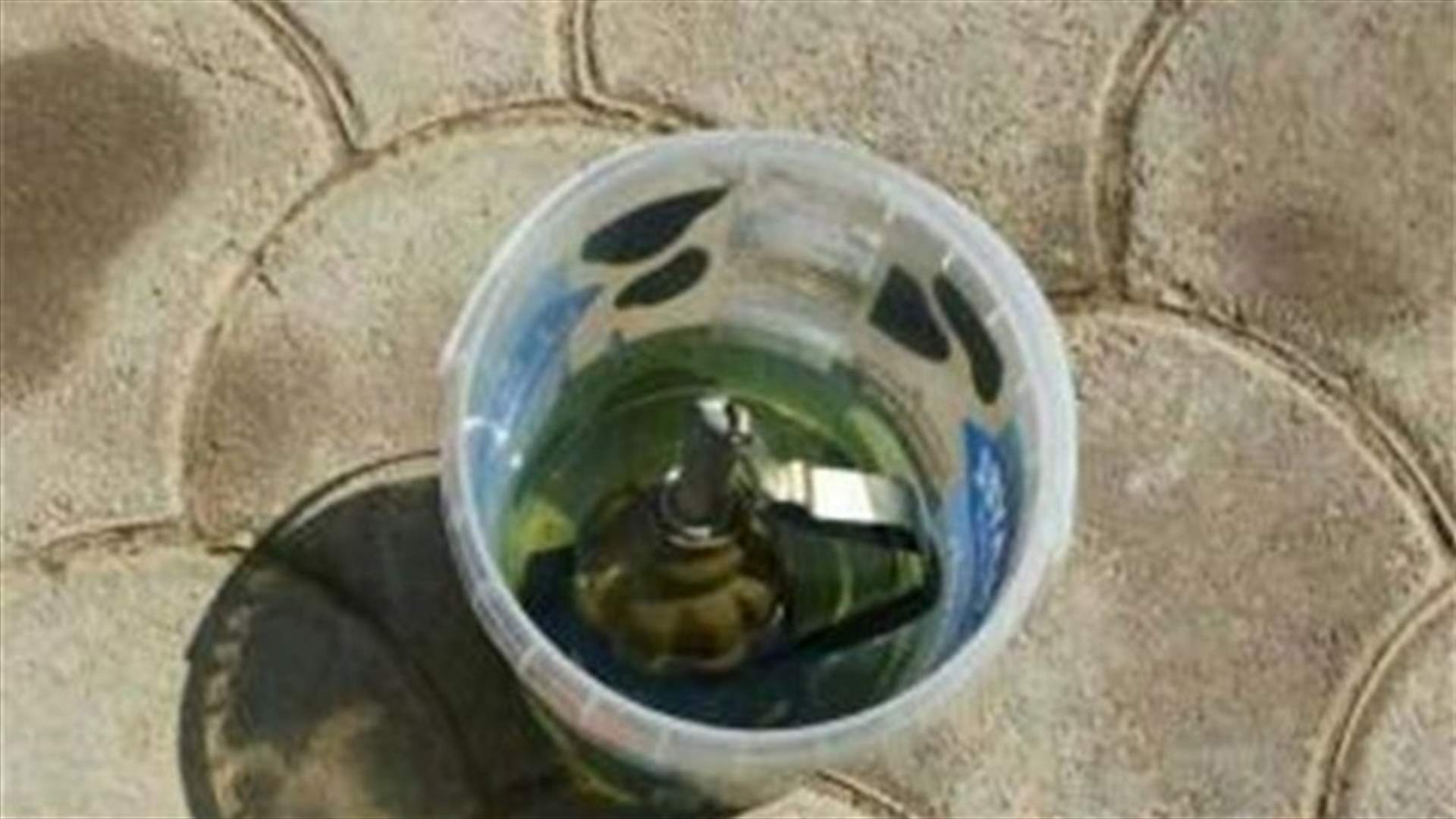Hand grenade attached to detonator found in Rmeileh