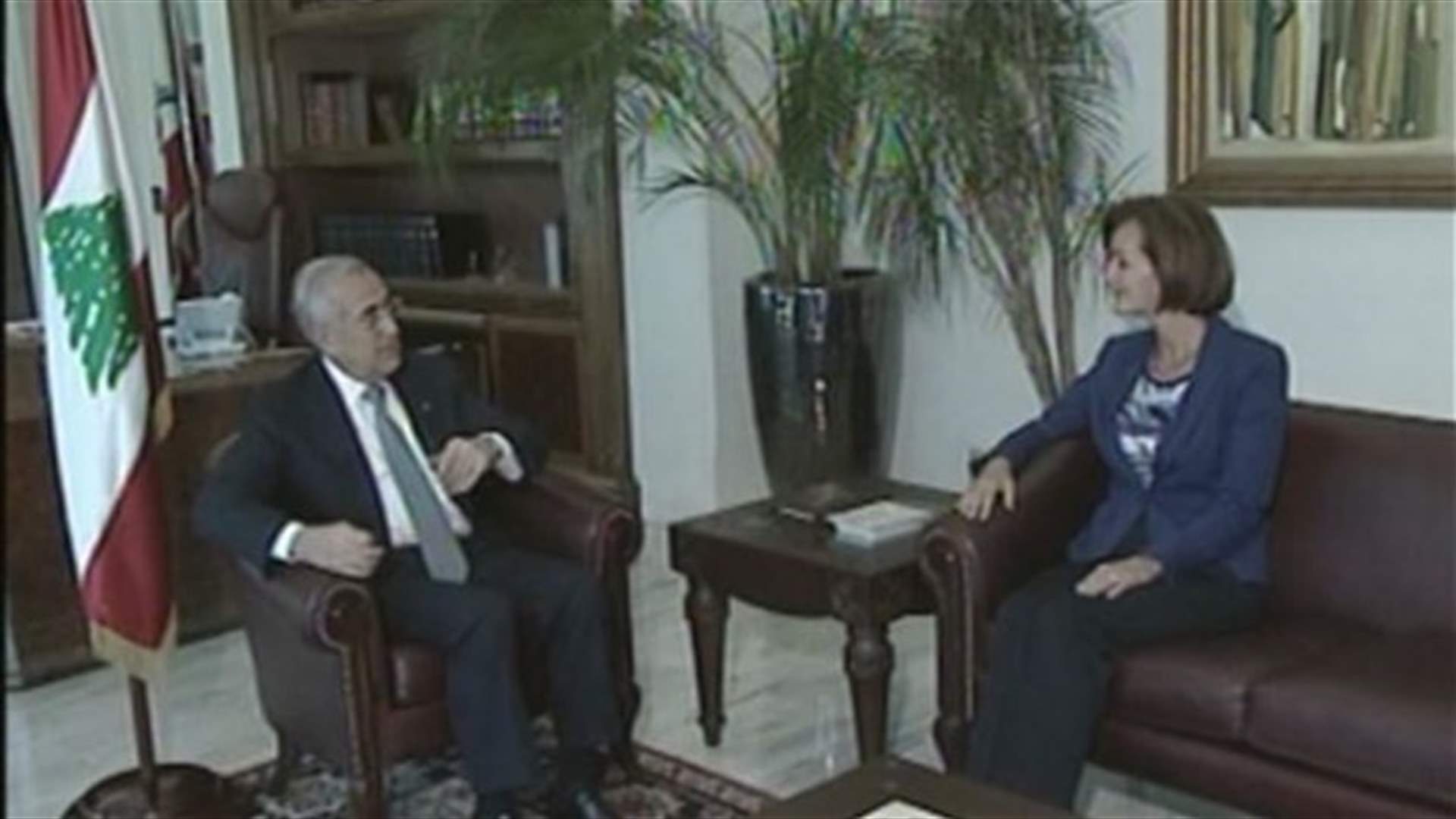 Eichhorst praises Sleiman’s efforts, says EU will stand by Lebanon