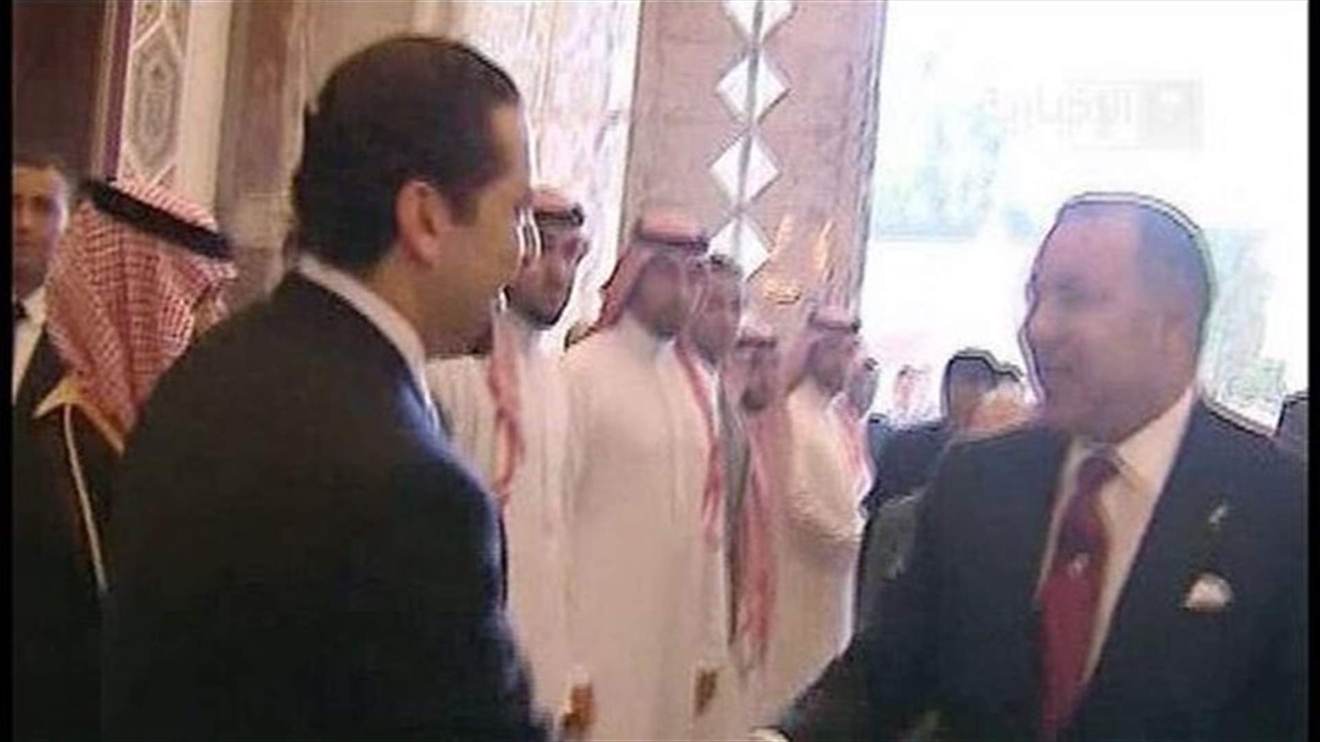 الحريري شارك في حفل استقبال لملك المغرب في الدار البيضاء