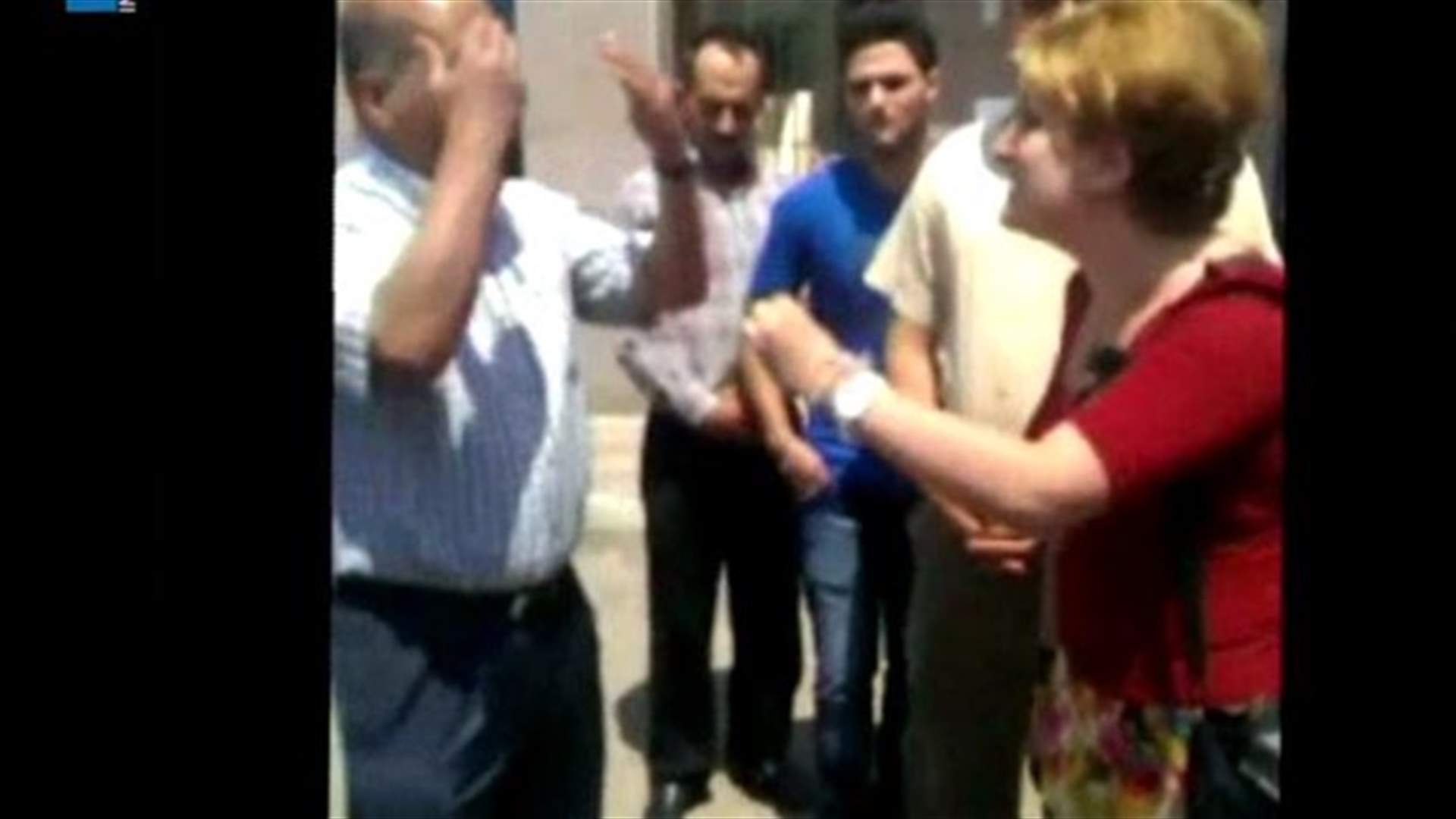 VIDEO: Dispute erupts between Lebanese citizen and UCC protesters