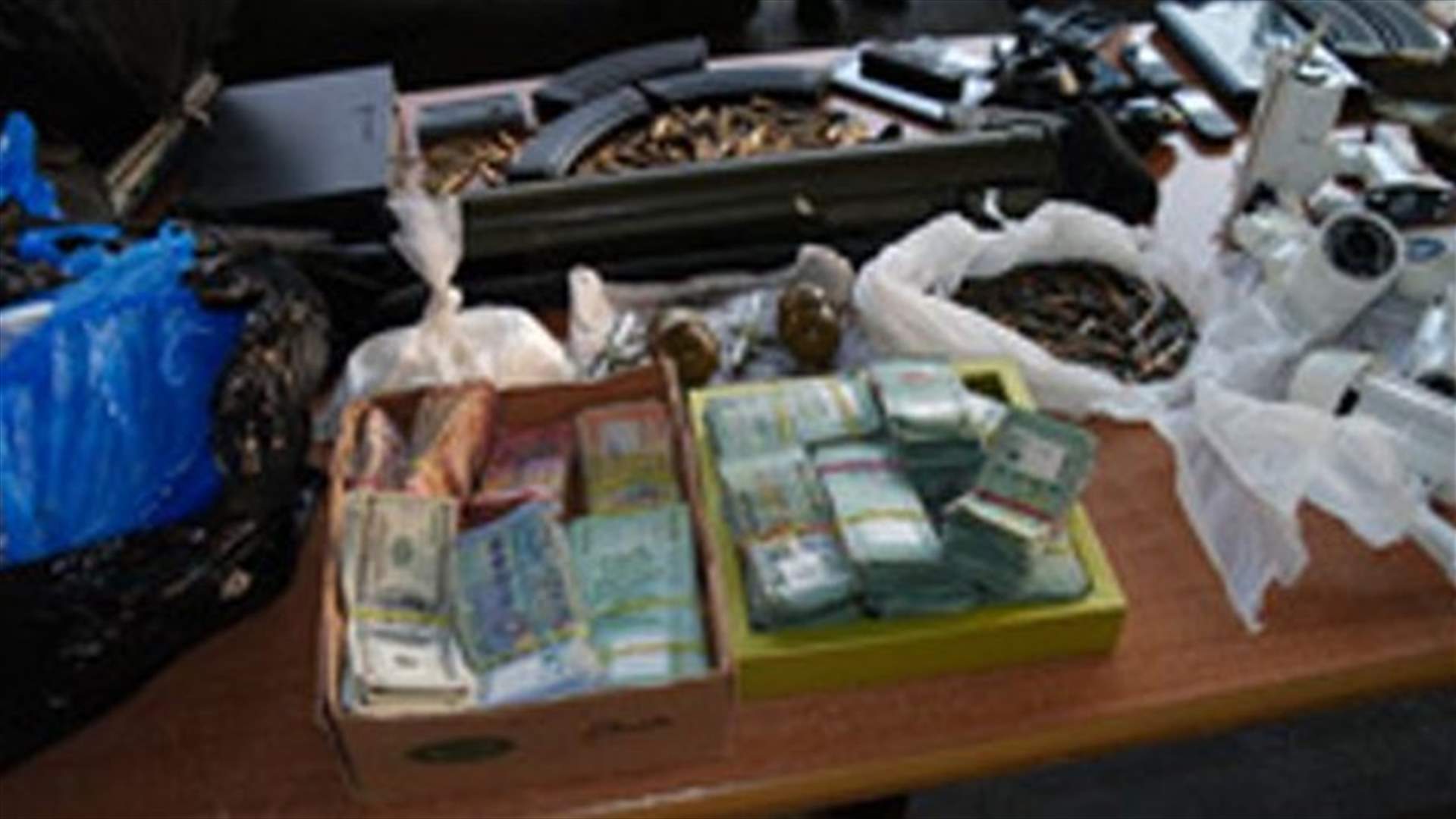 LAF unit seizes weapons and drugs, arrests 14 suspects in Sabtieh
