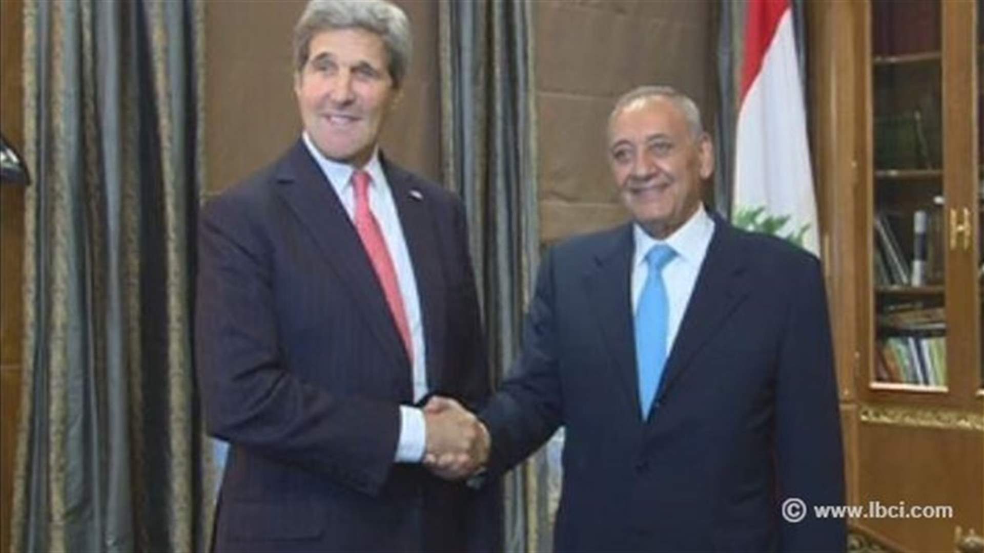 بري خاطب كيري في الملف النفطي