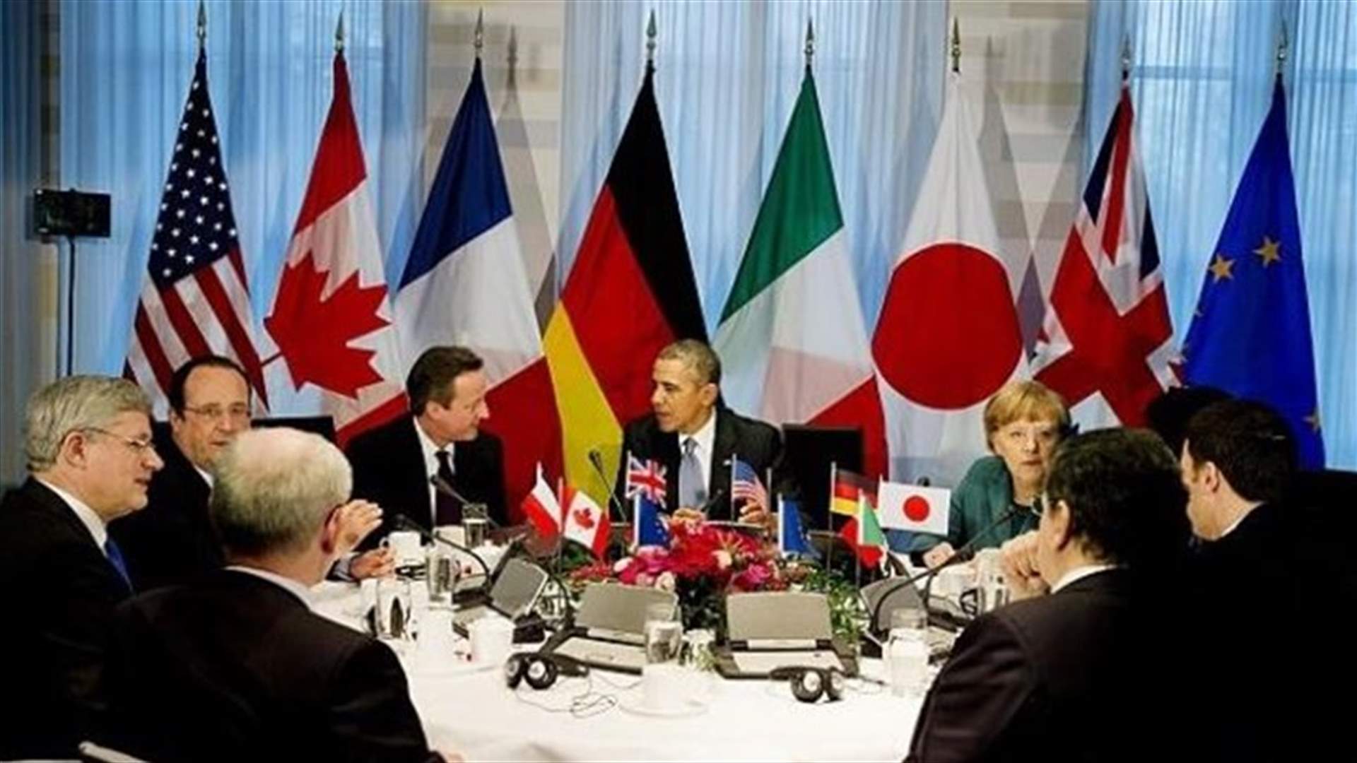 Left out of G7 summit, Putin wishes world leaders "bon appetit"