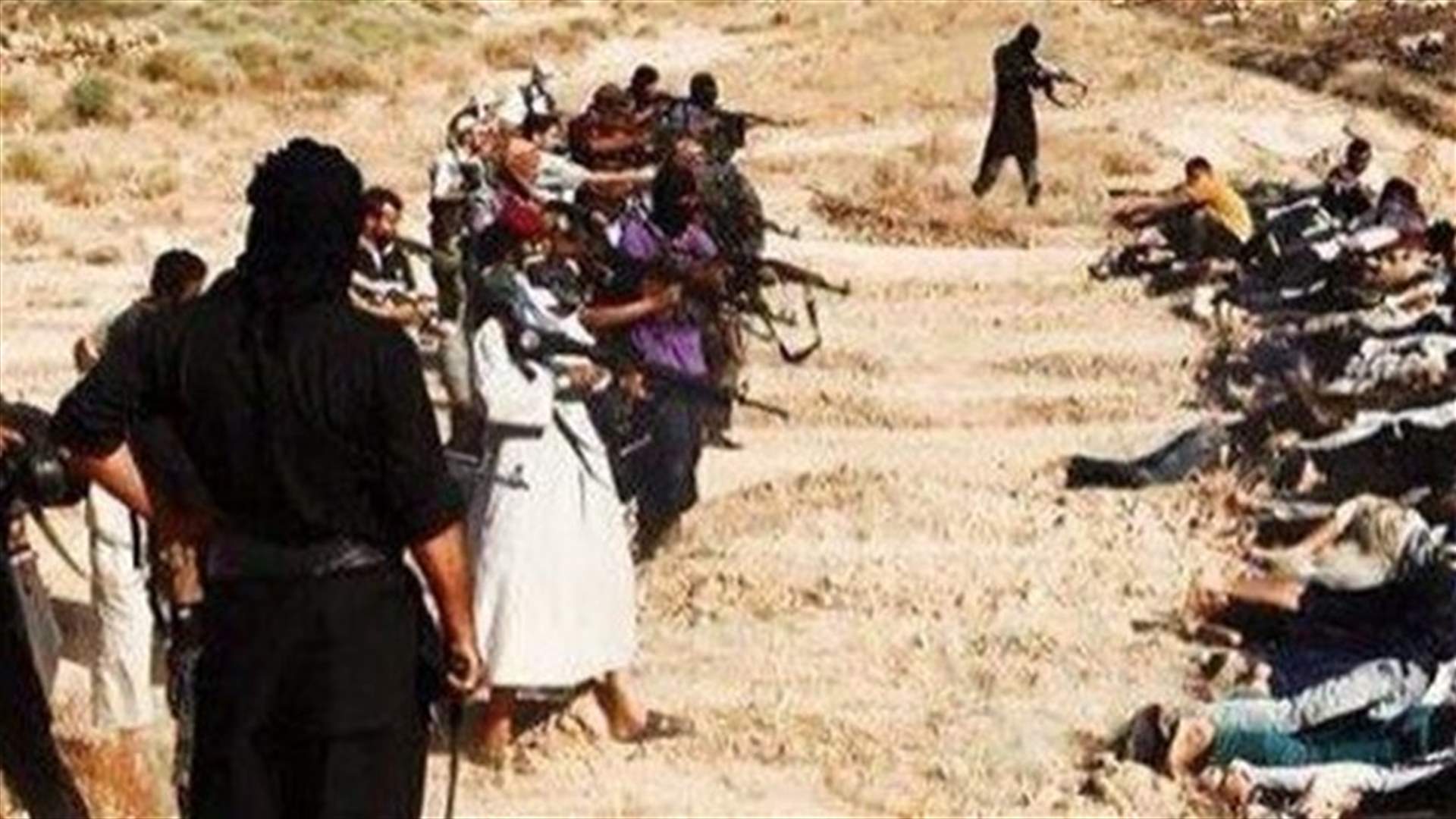 هيومن رايتس ووتش تحدد موقع اعدام داعش لجنود عراقيين بتكريت