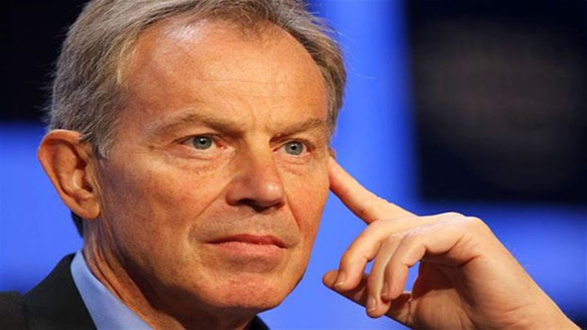 Former UK PM Blair says Iraq crisis not his fault, urges action
