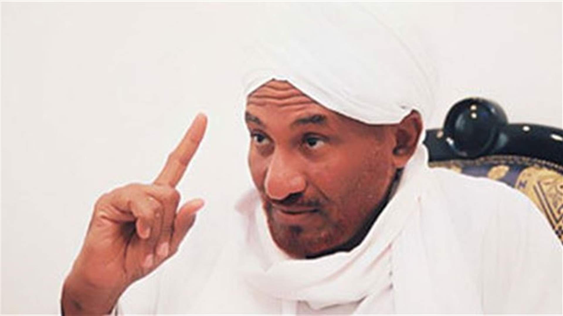 Sudan frees jailed opposition leader Al-Mahdi