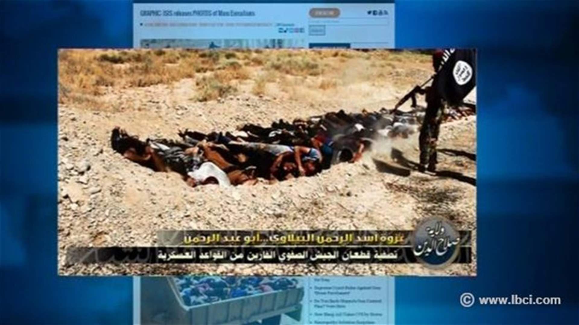 REPORT: ISIL executes Iraqi soldiers, posts picture on Twitter account